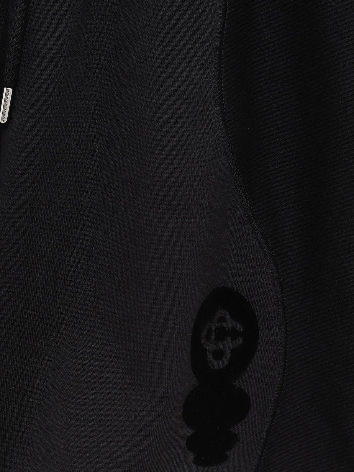 squash logo flock print sweatshorts