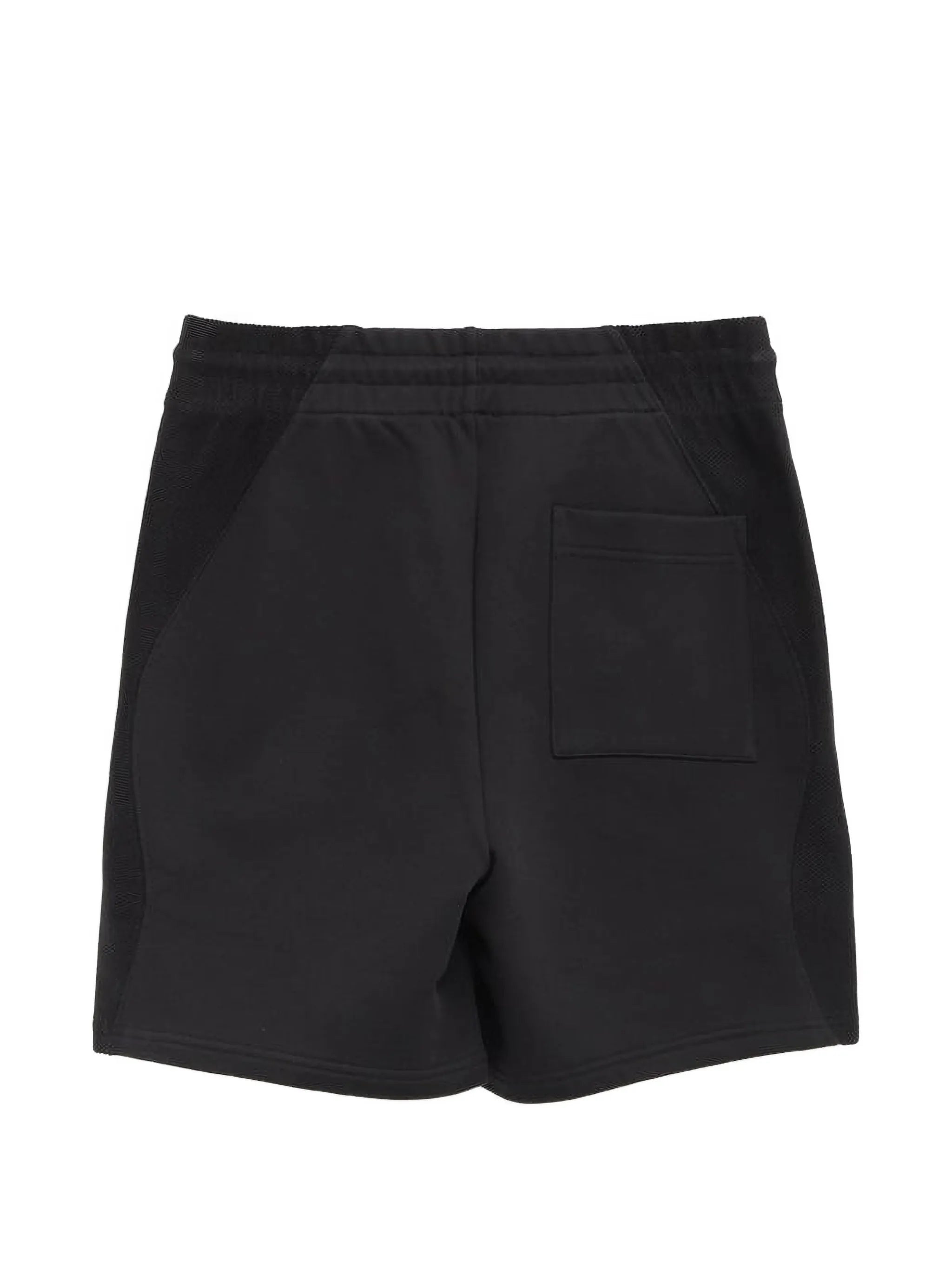 elasticated-waistband track shorts