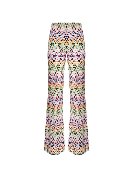flared-leg trousers