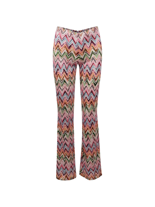 flared-leg trousers