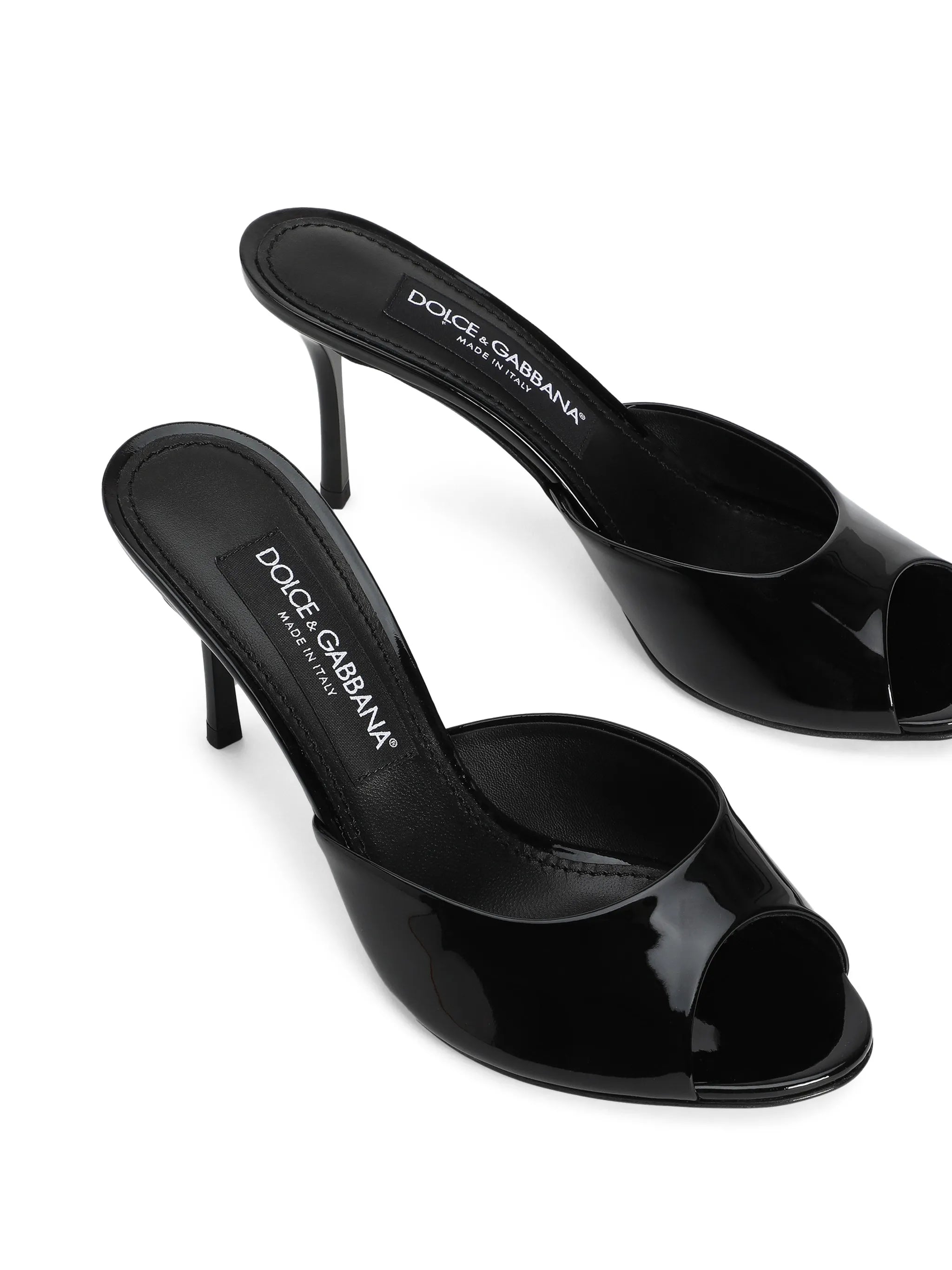 Keira patent leather mules