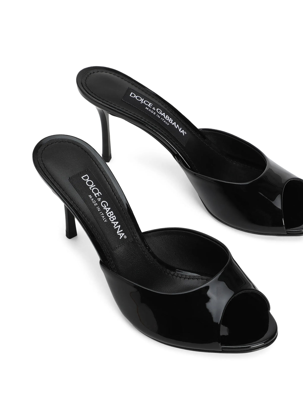 Keira patent leather mules