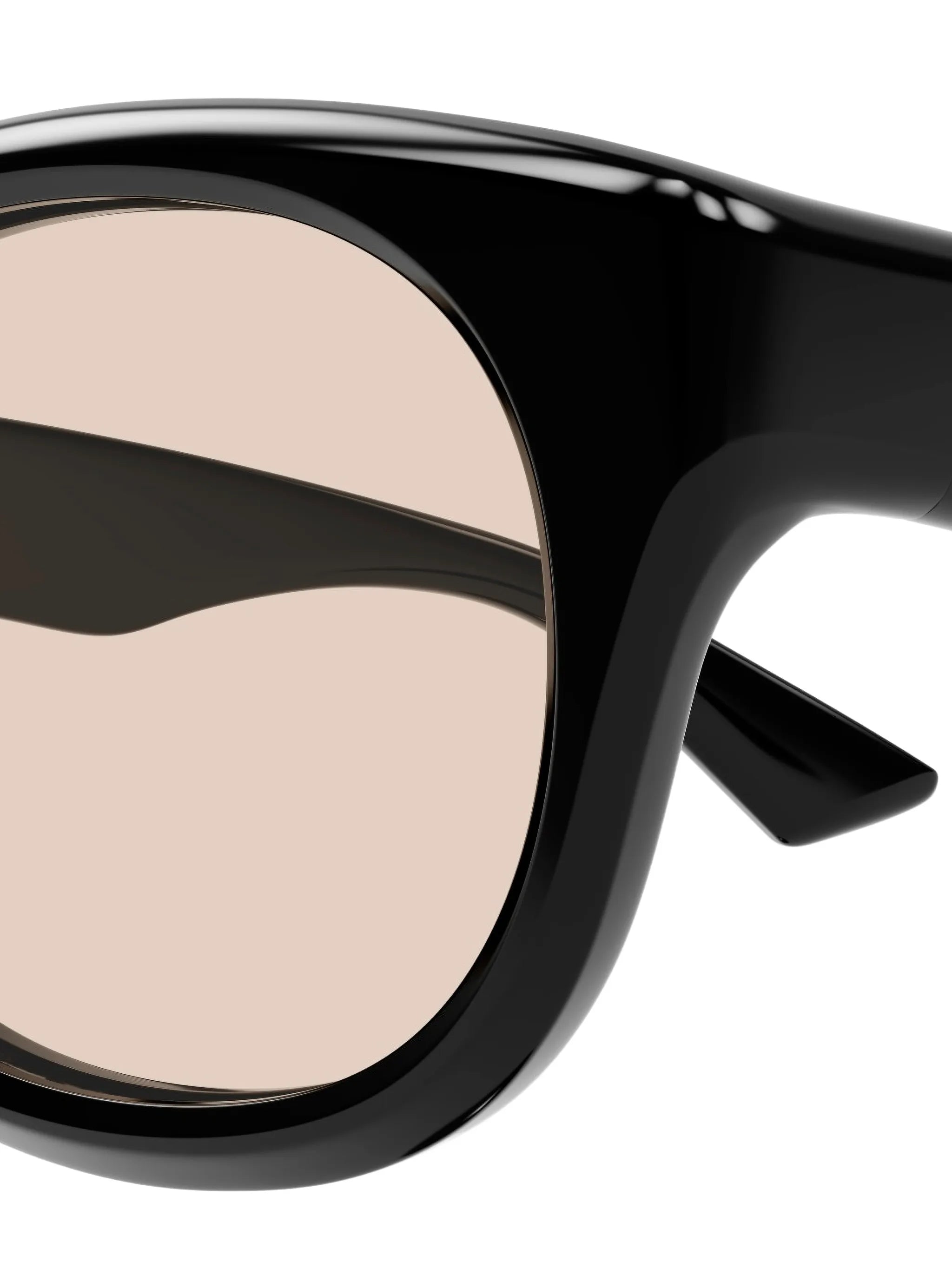 YSL D frame yellow lens sunglasses