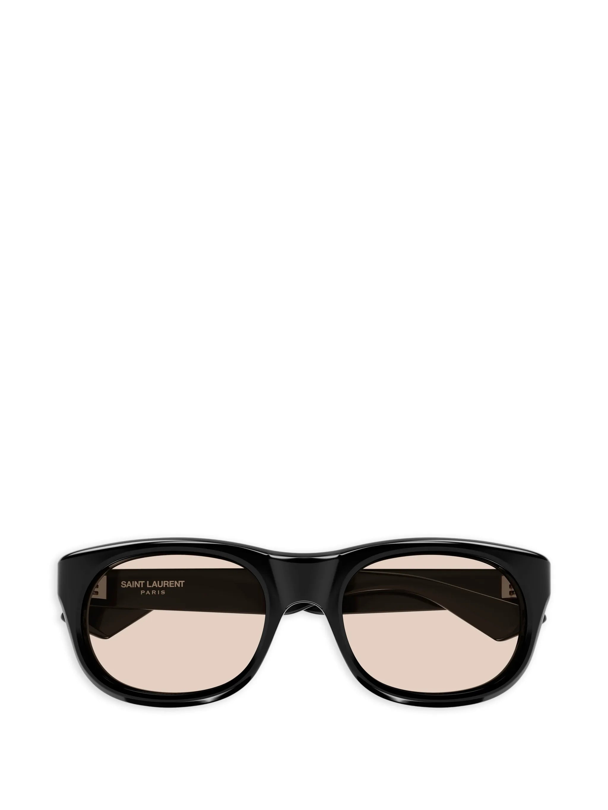 YSL D frame yellow lens sunglasses