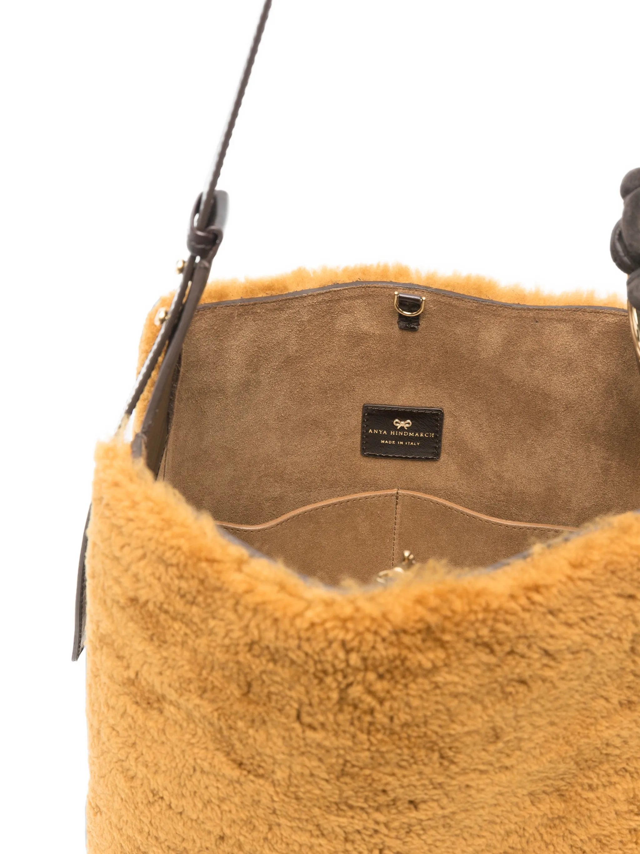 Ringo shearling shoulder bag