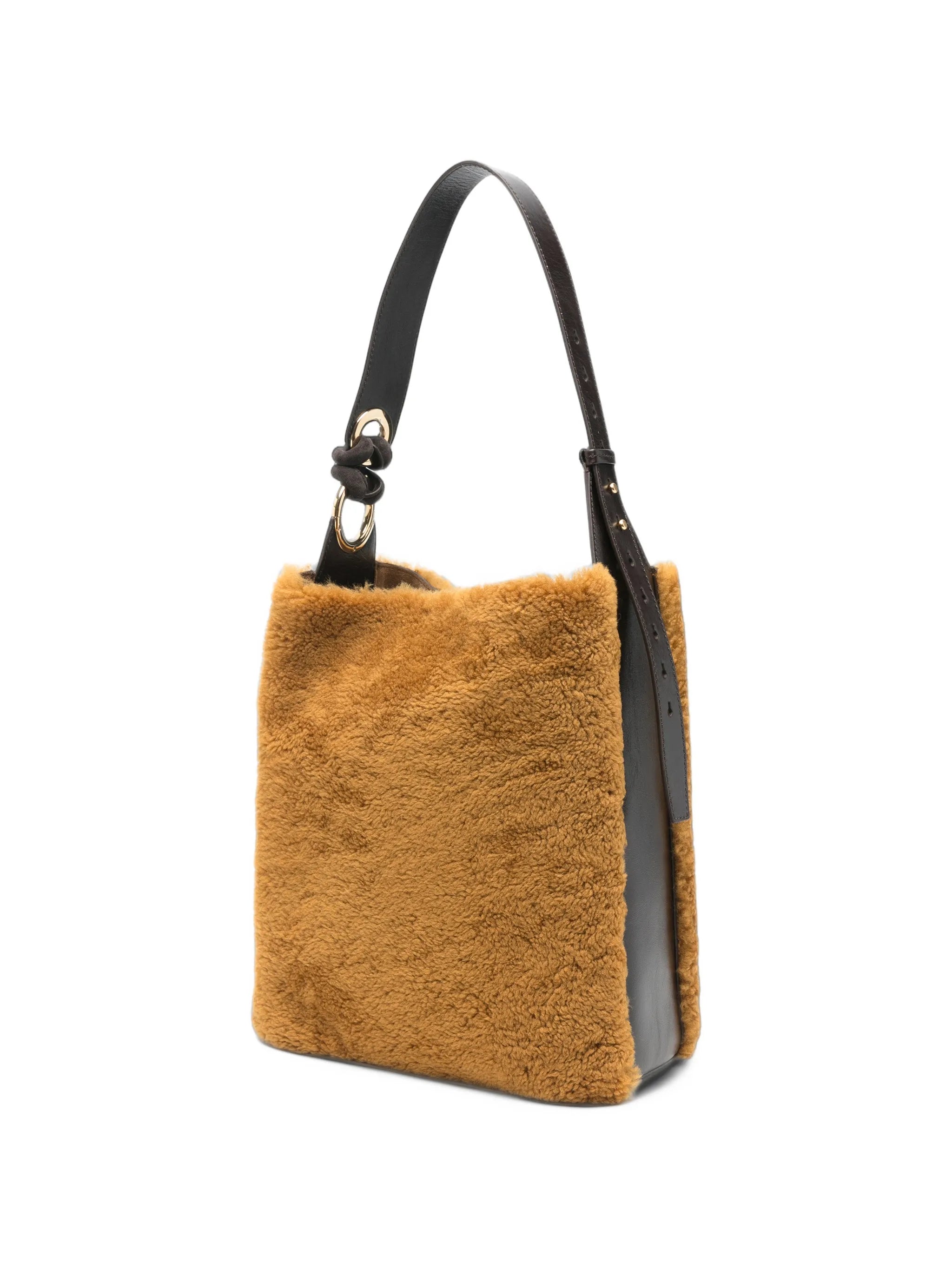 Ringo shearling shoulder bag