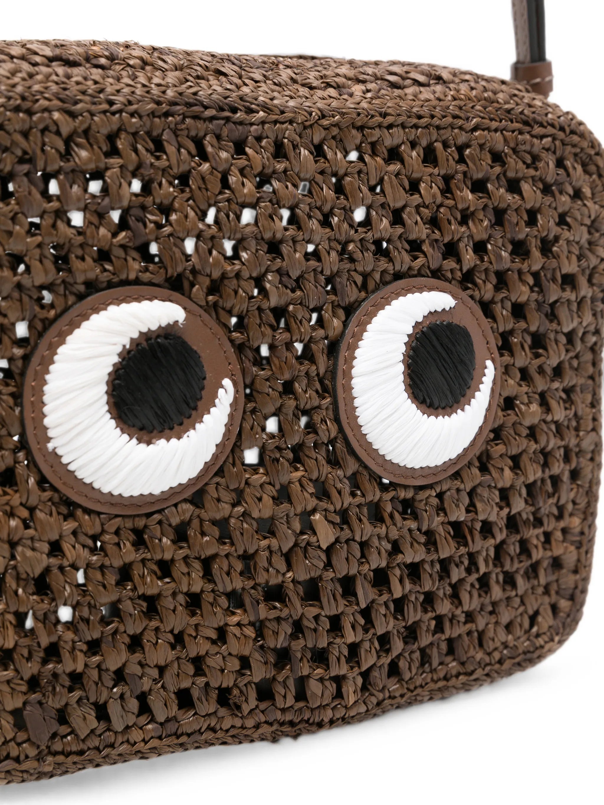 eyes-motif mini  bag