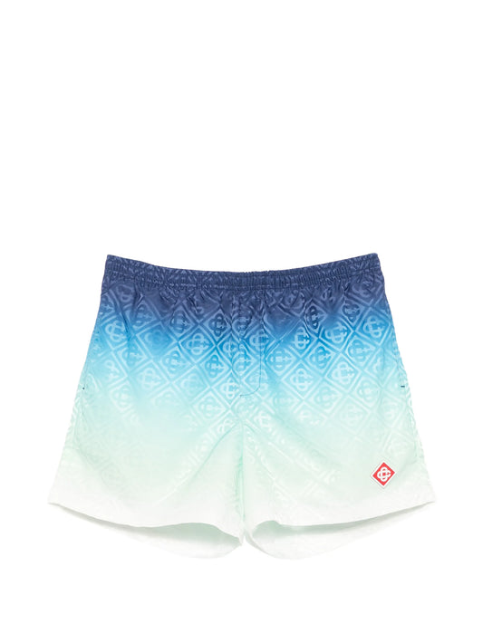 gradient swim shorts