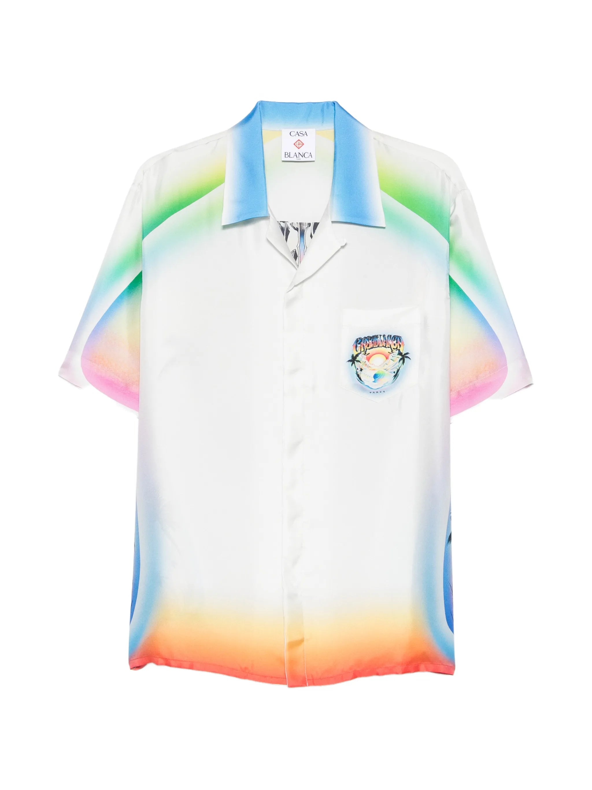 Airspray logo-print shirt