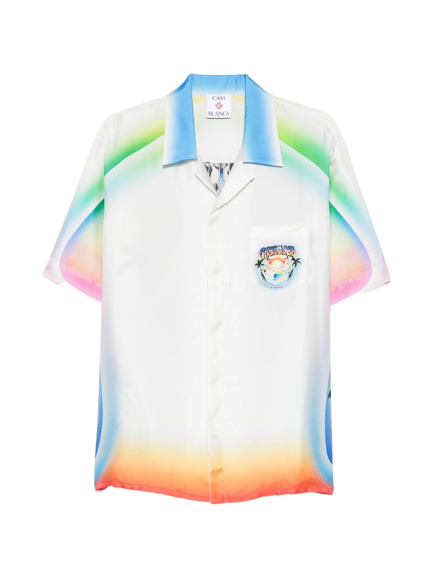 Airspray logo-print shirt