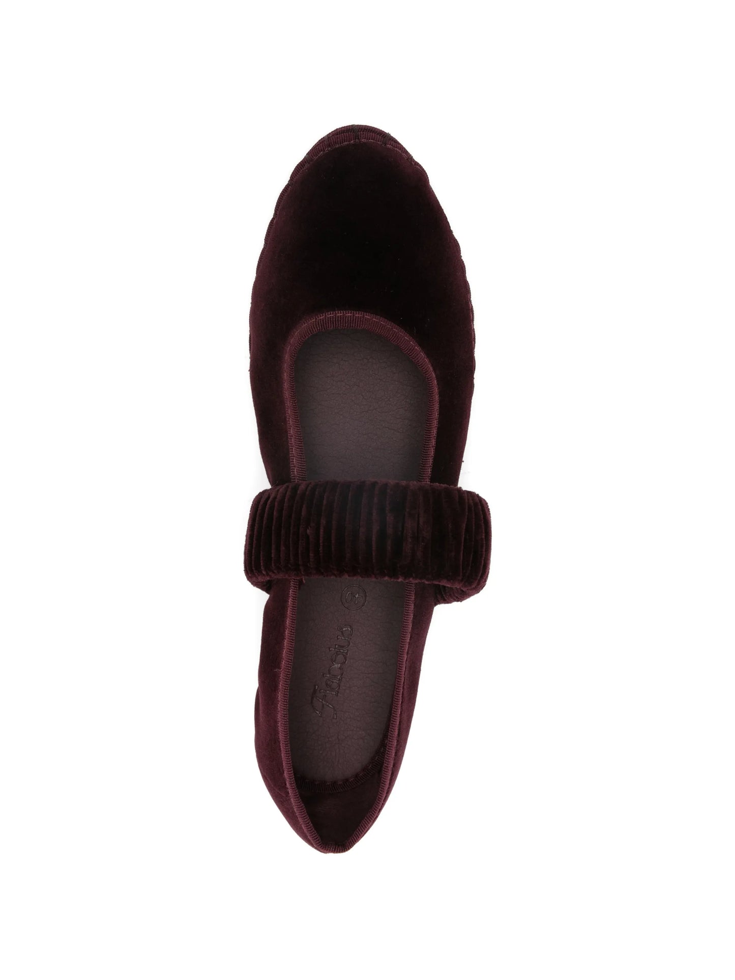 Mafalda ruched-strap ballet flats