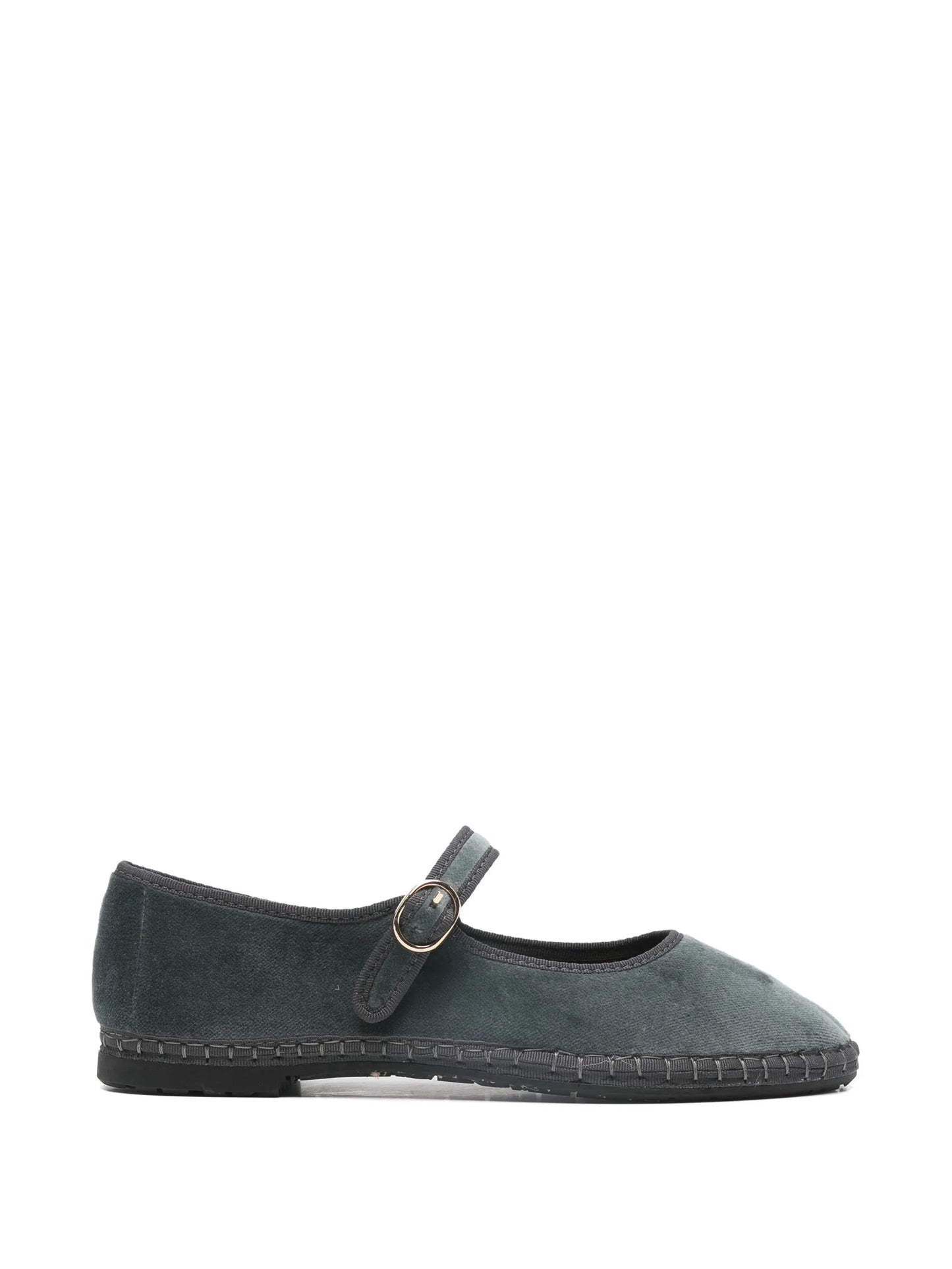 Javert buckle-fastening ballet flats