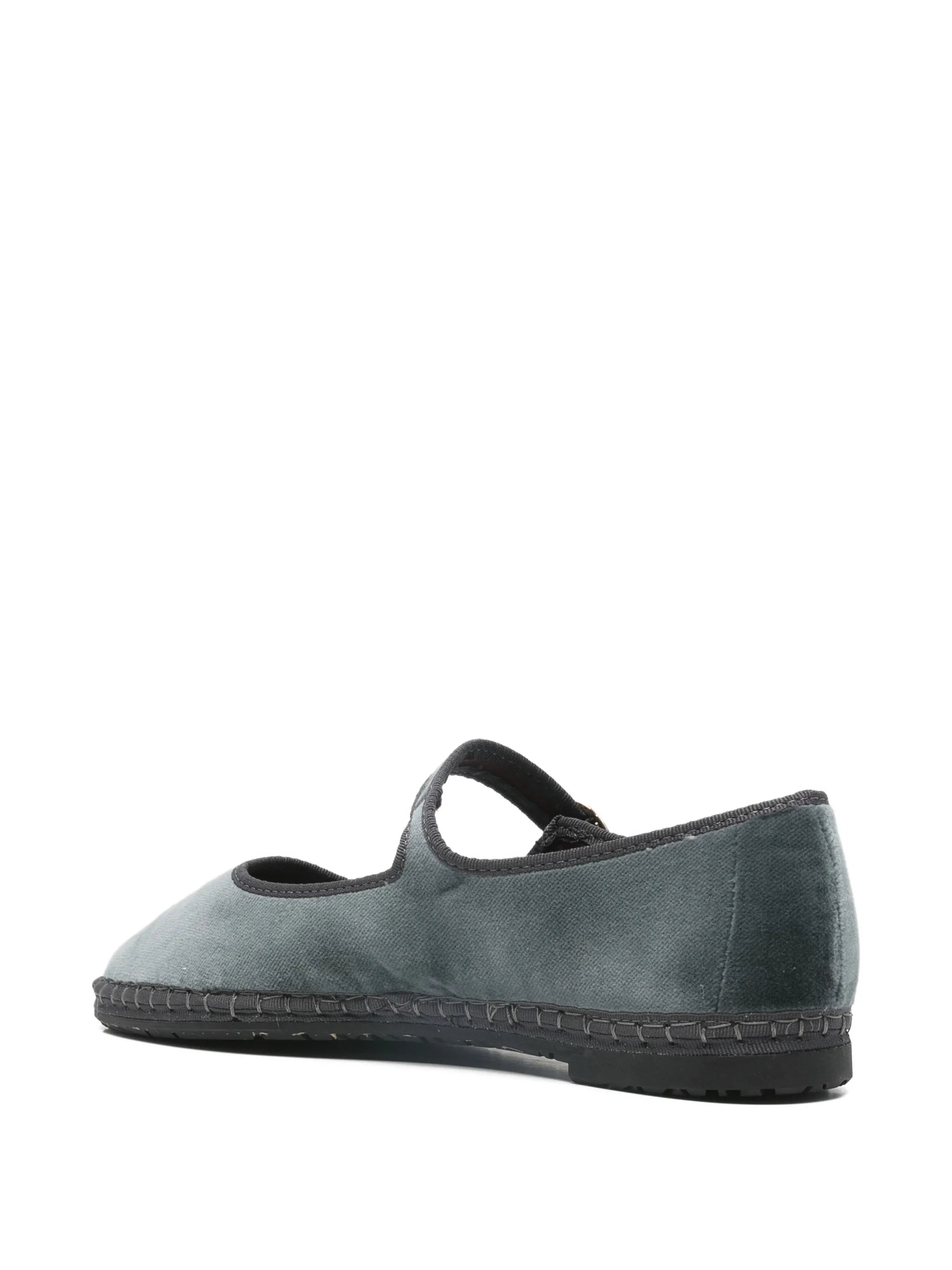 Javert buckle-fastening ballet flats