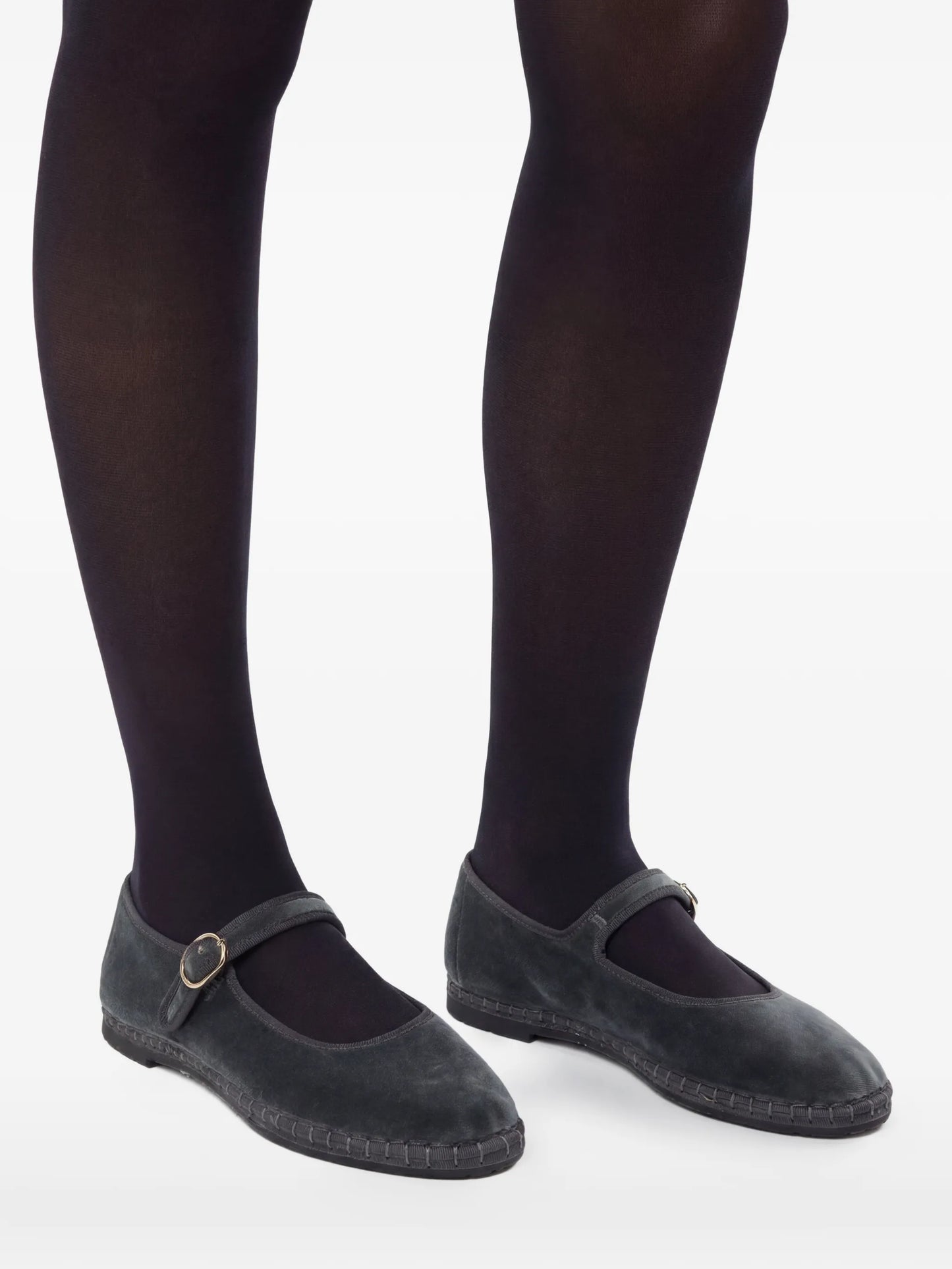 Javert buckle-fastening ballet flats