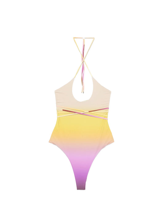 wrap-around swimsuit