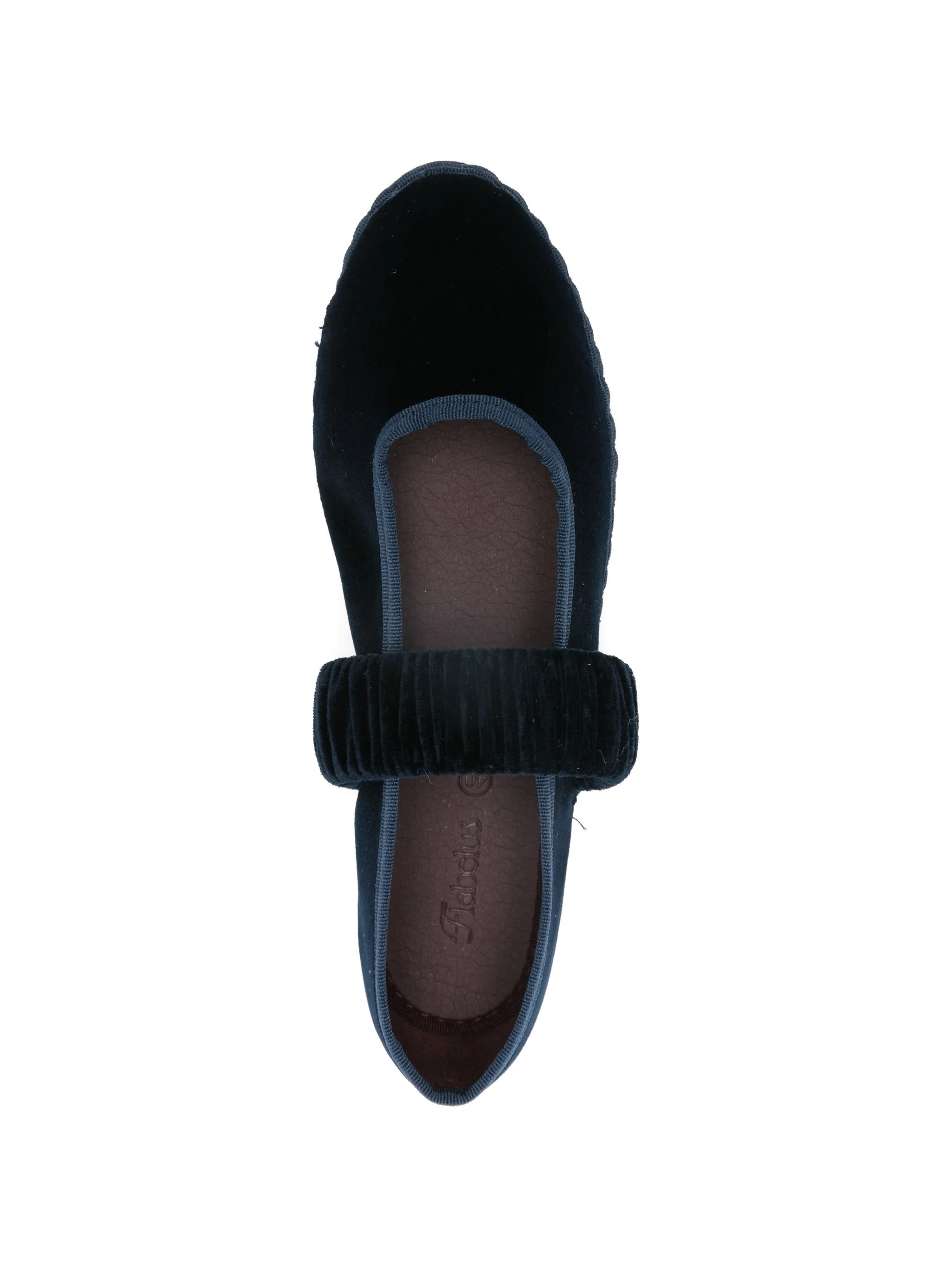 Mafalda ruched-strap ballet flats
