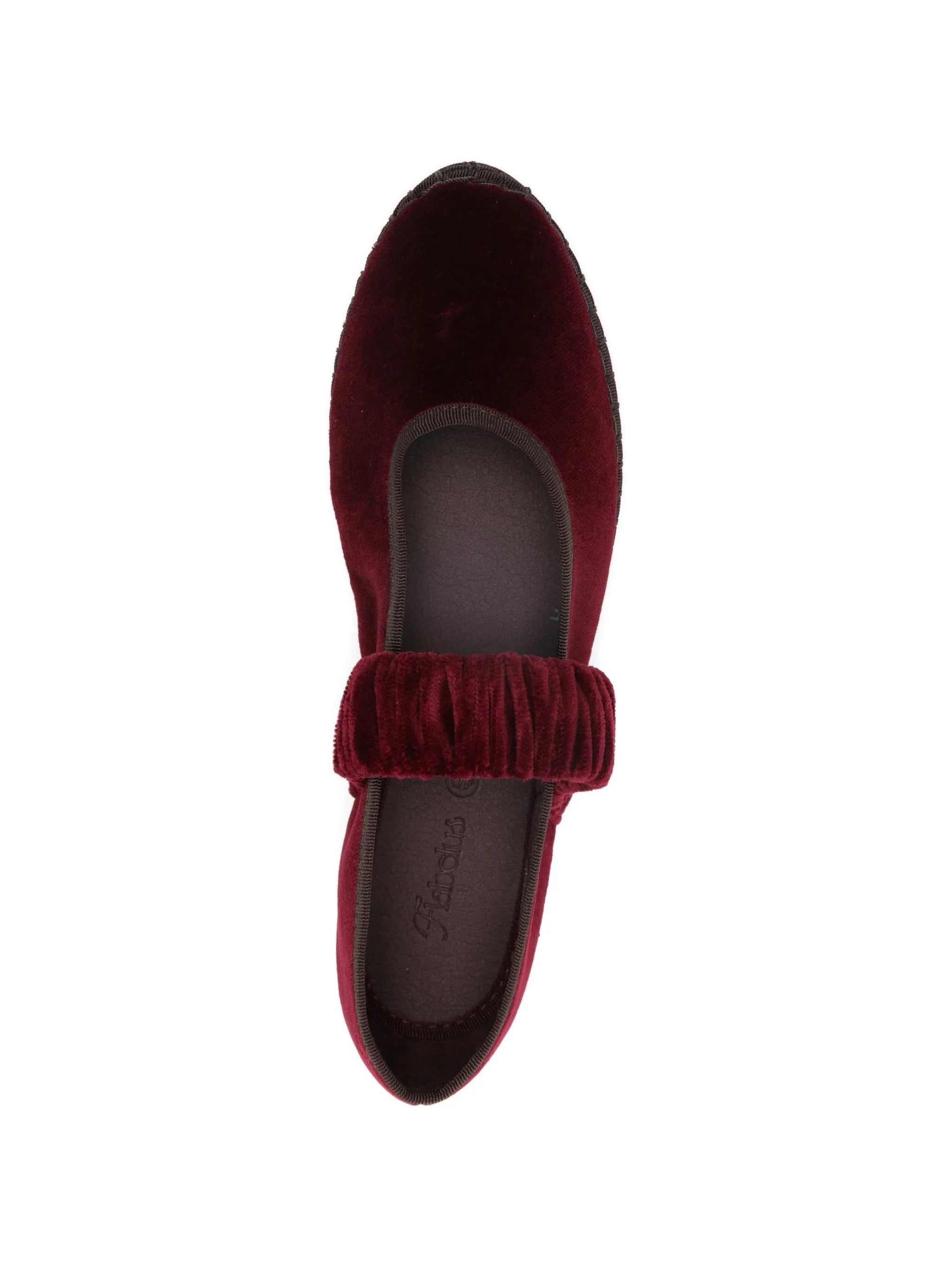 Mafalda ruffled-strap ballet flats