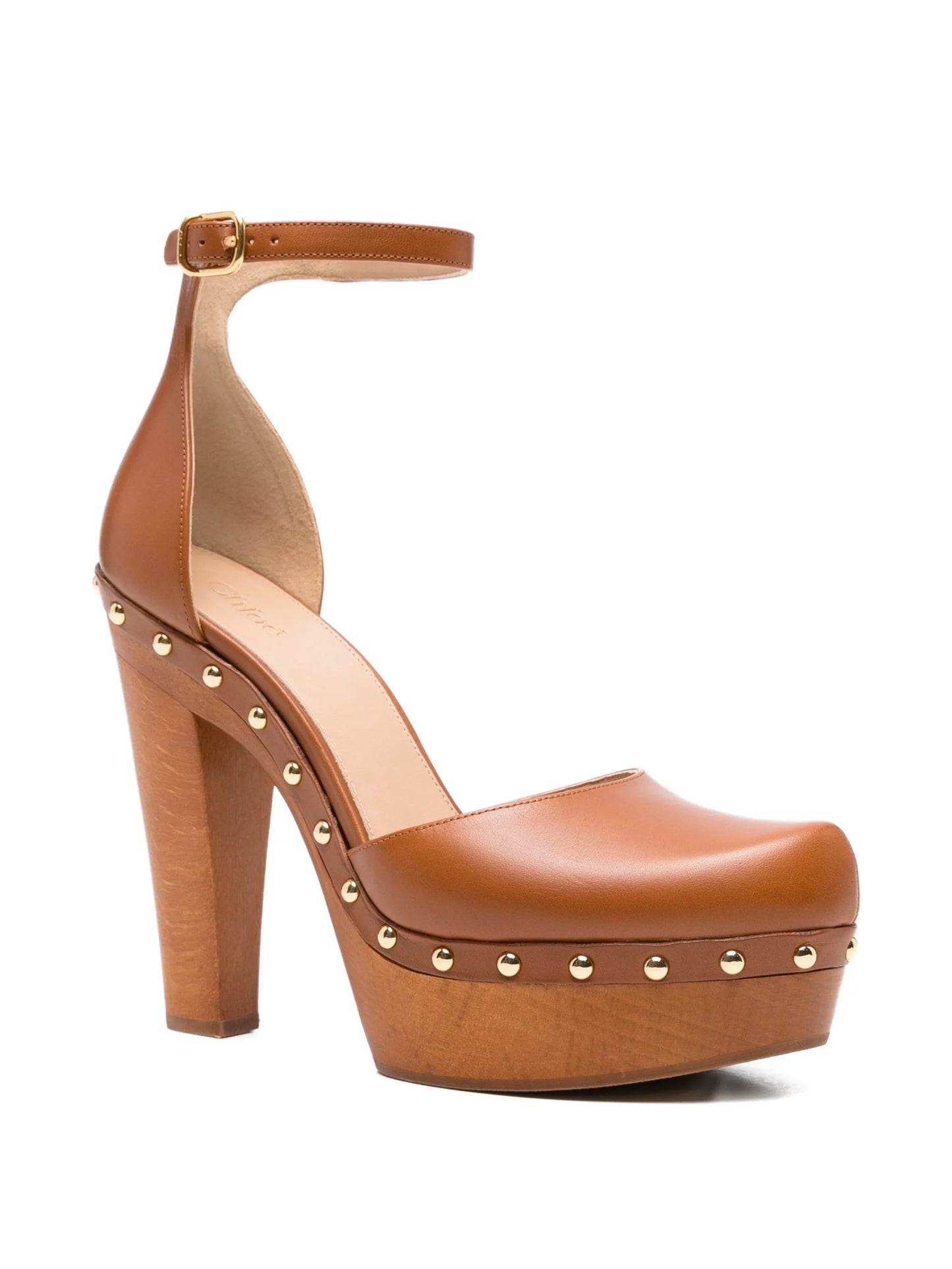 Lola studded heeled pumps