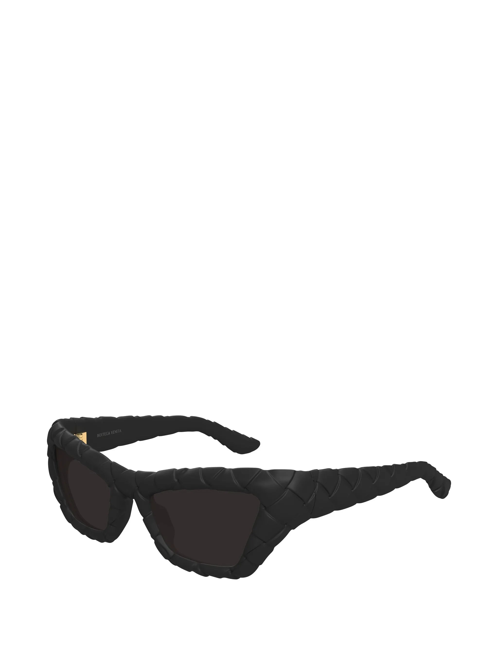 woven cat-eye sunglasses