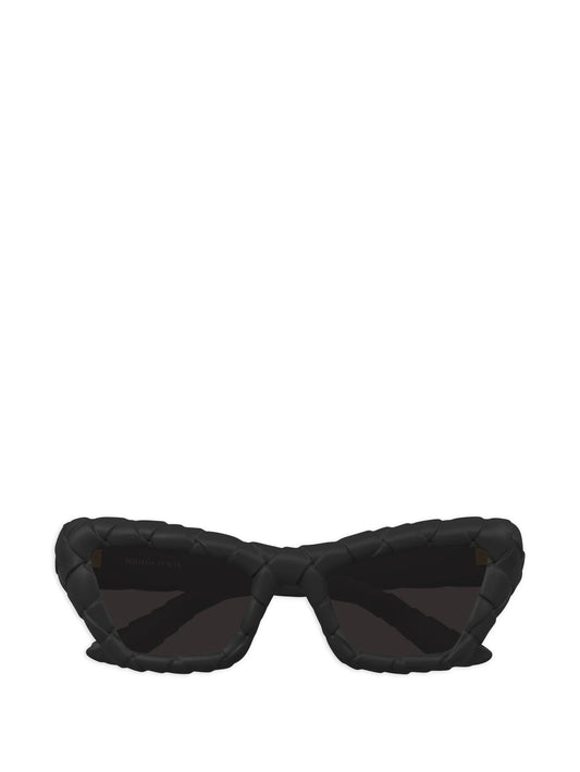 woven cat-eye sunglasses