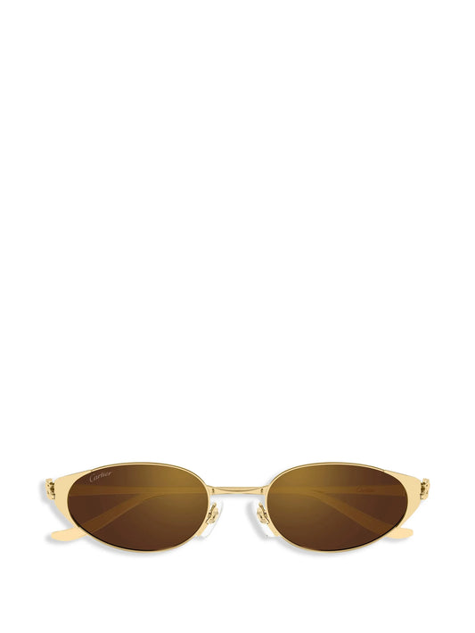 Panthère oval sunglasses