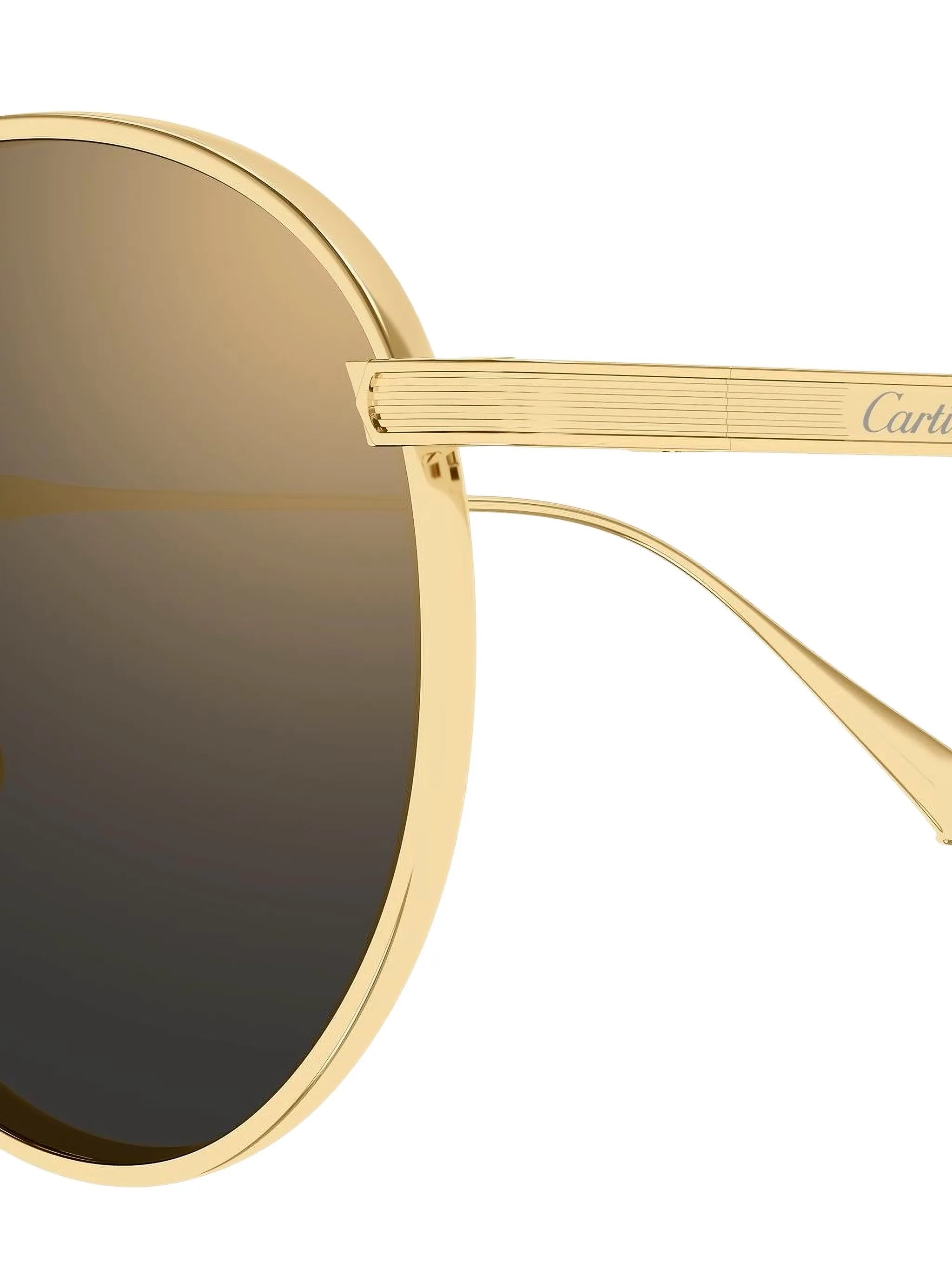 Signature C round sunglasses
