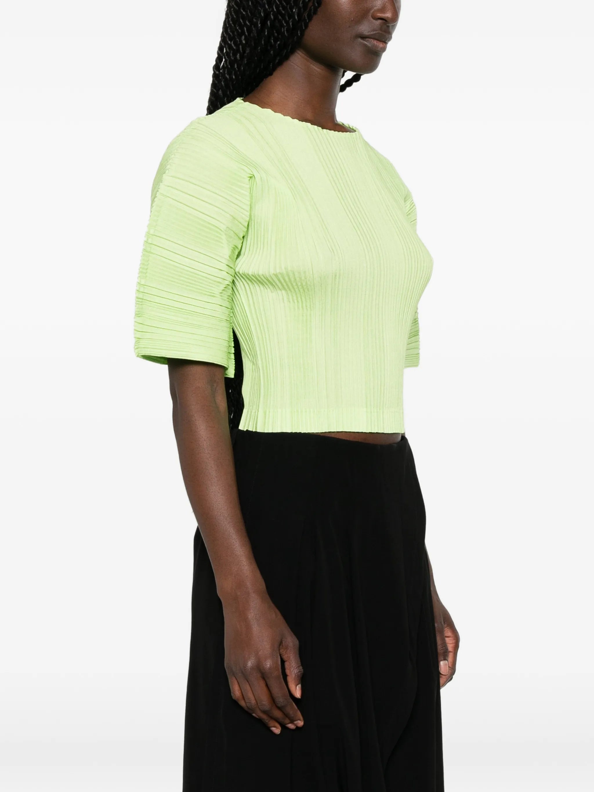 pleated top