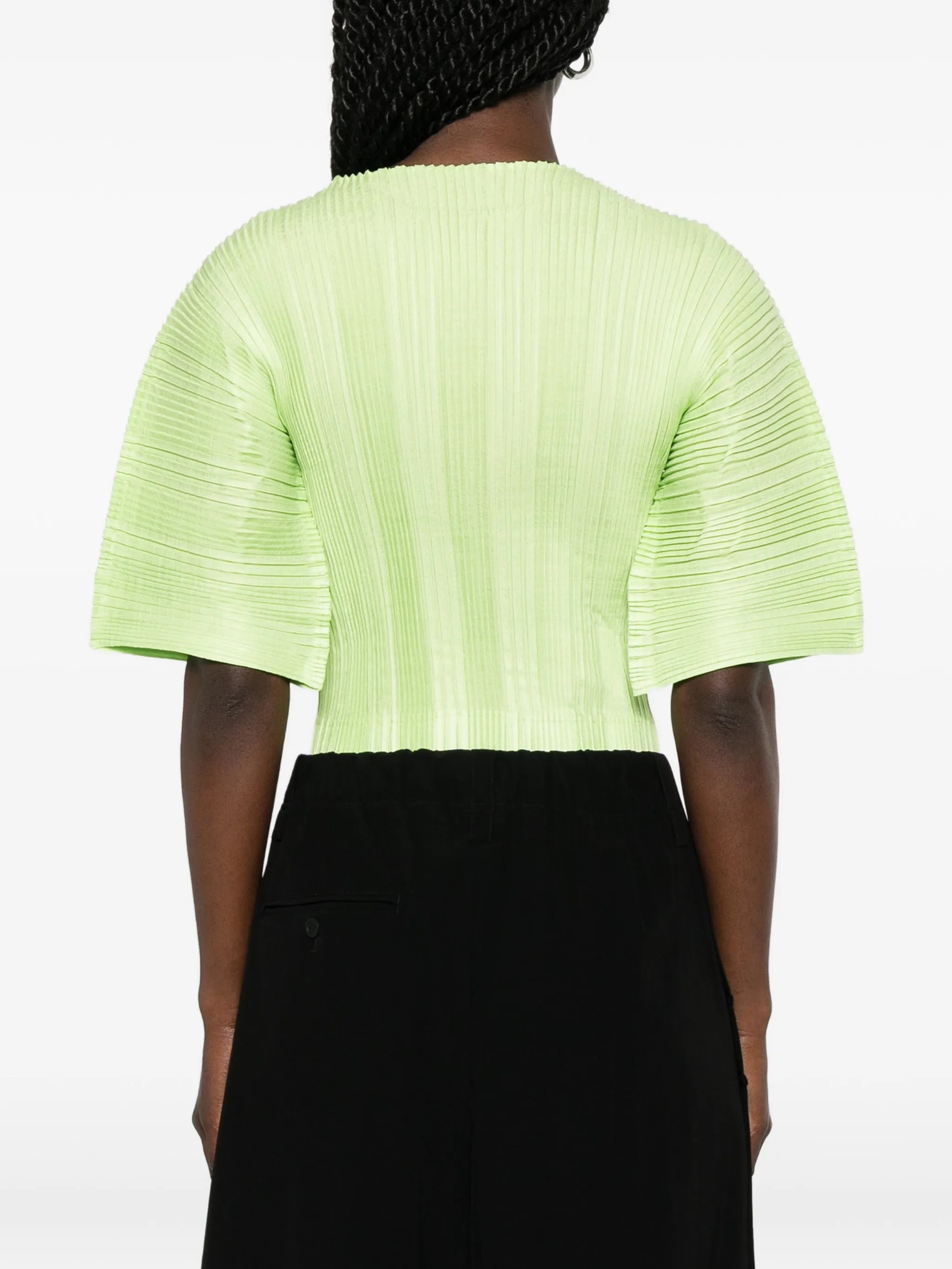 pleated top
