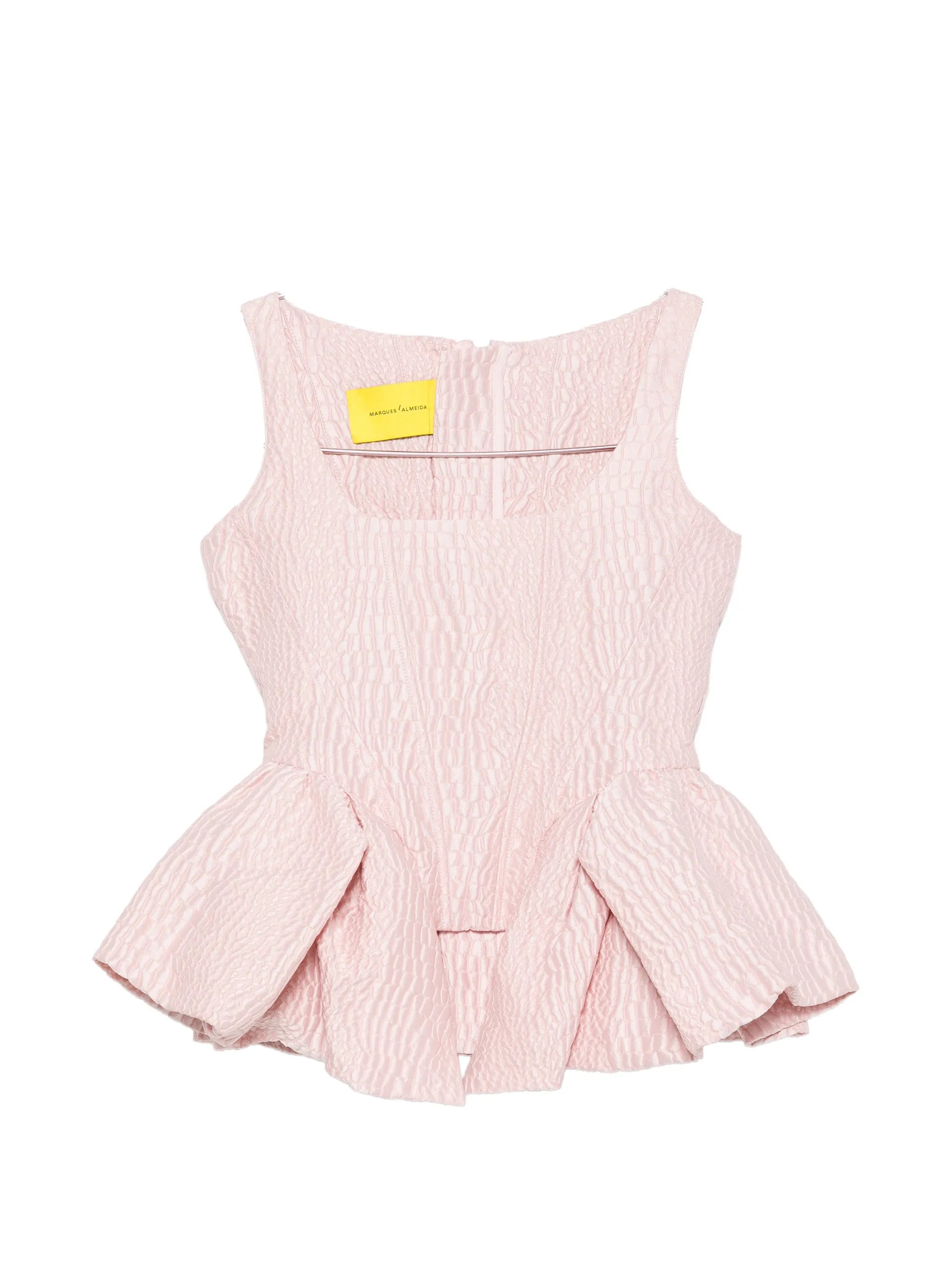 peplum-hem top