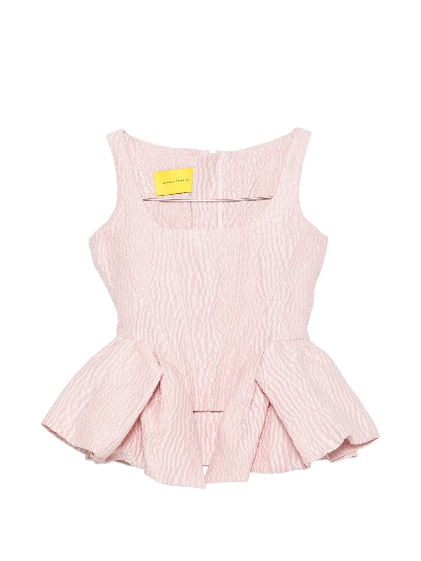 peplum-hem top