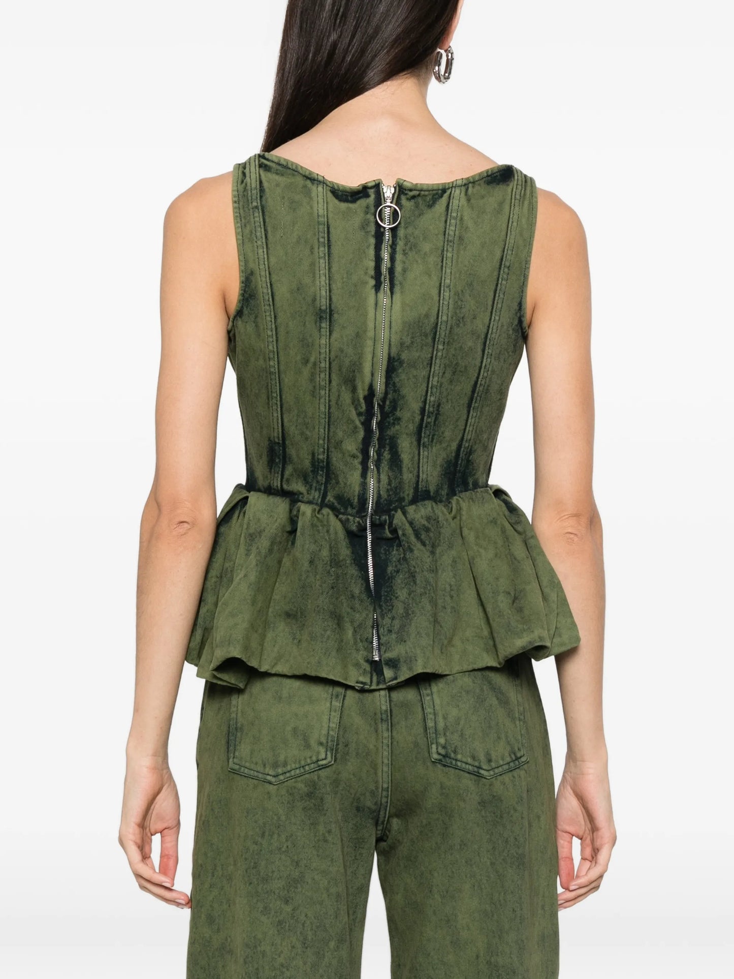 peplum corset top