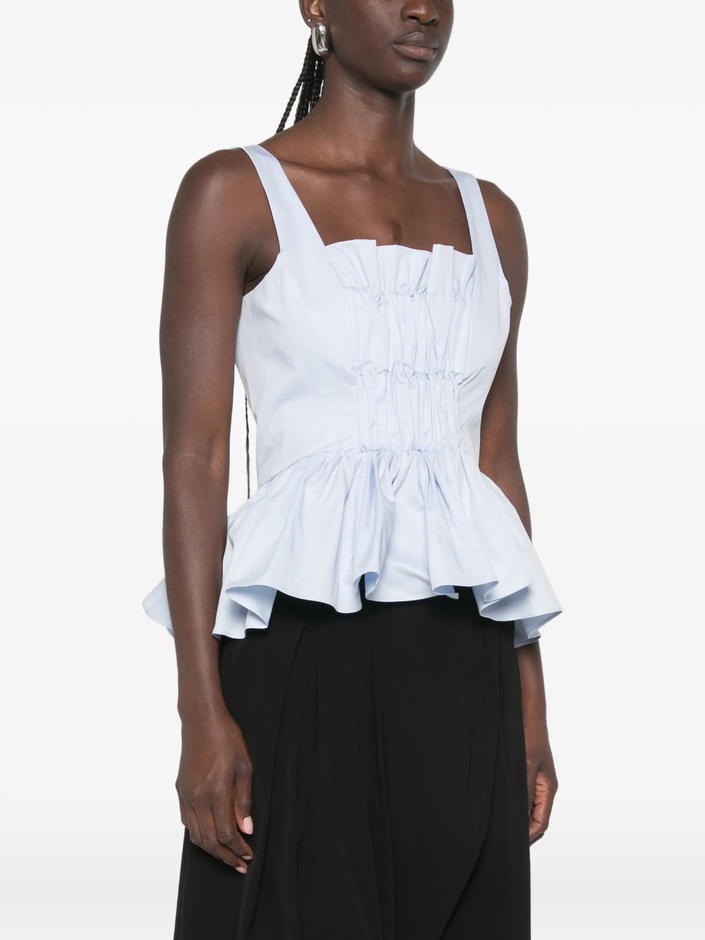 gathered top