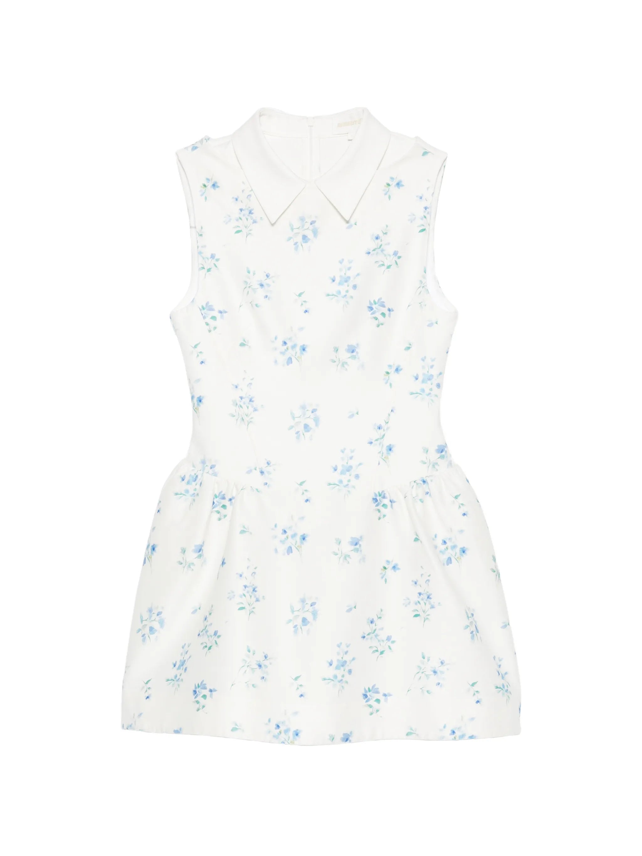 floral-print mini dress
