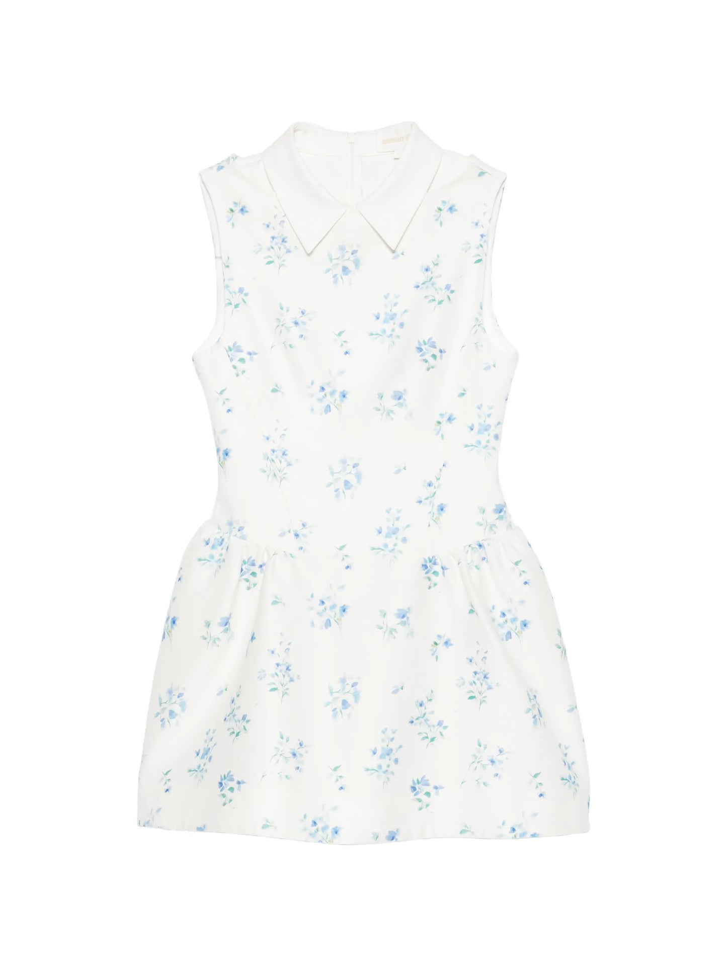 floral-print mini dress