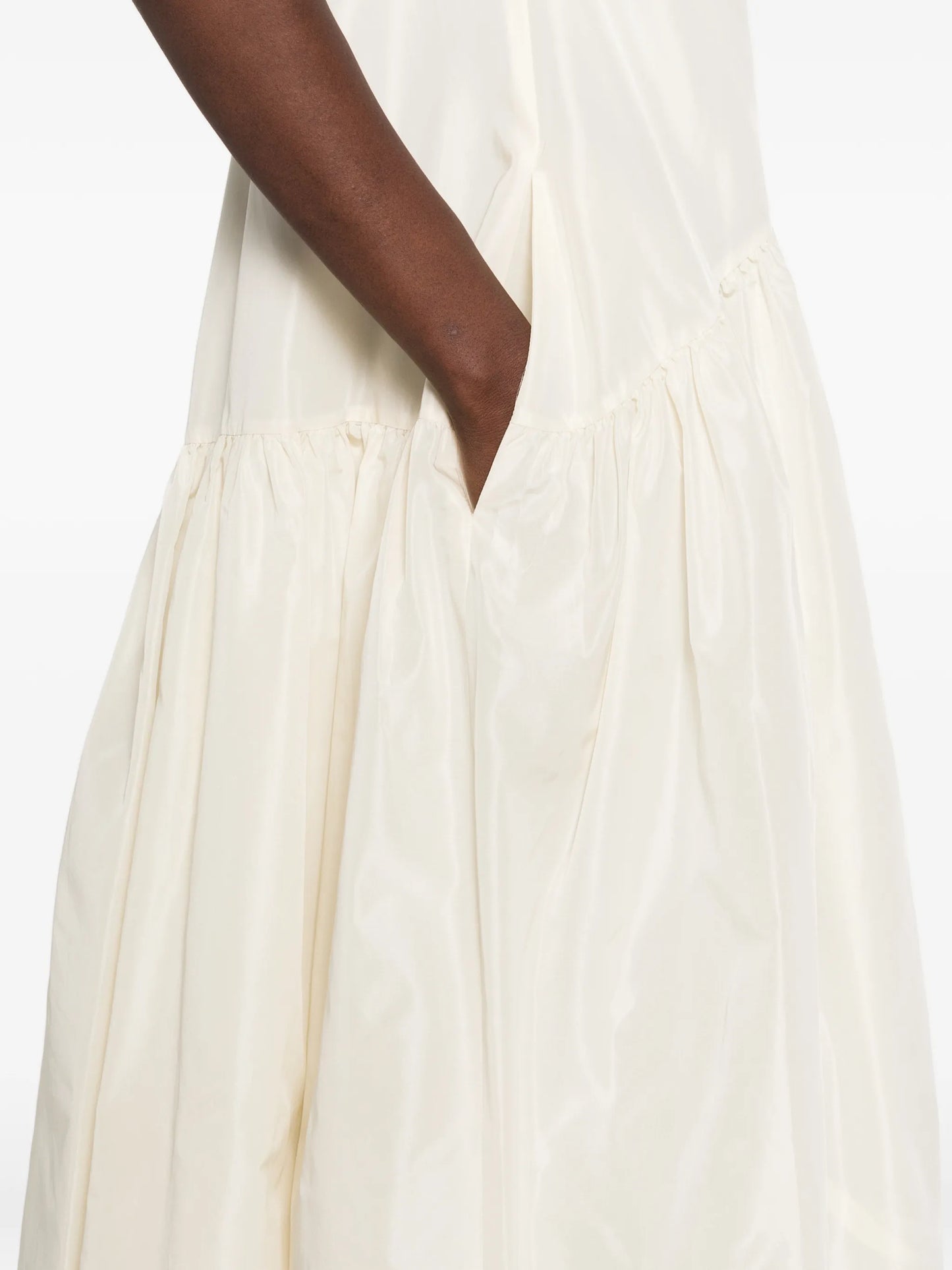 crystal-embellished midi dress