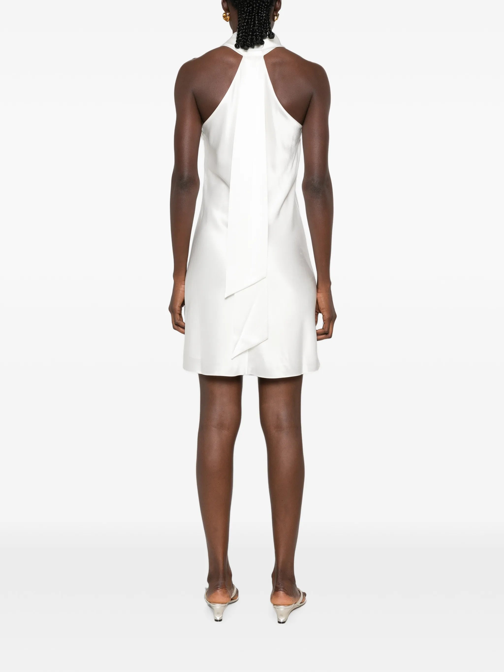 Pandora satin mini dress