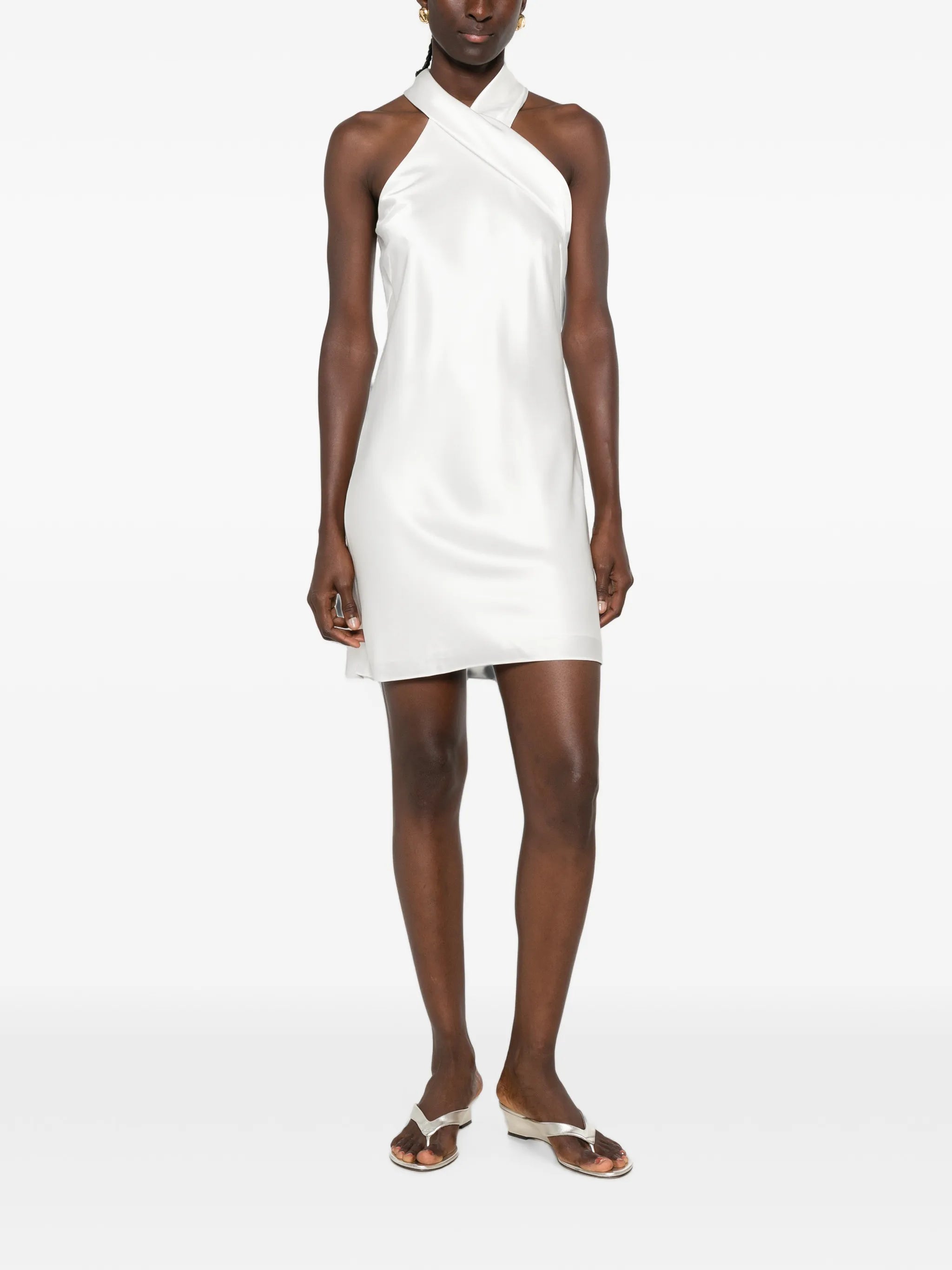 Pandora satin mini dress