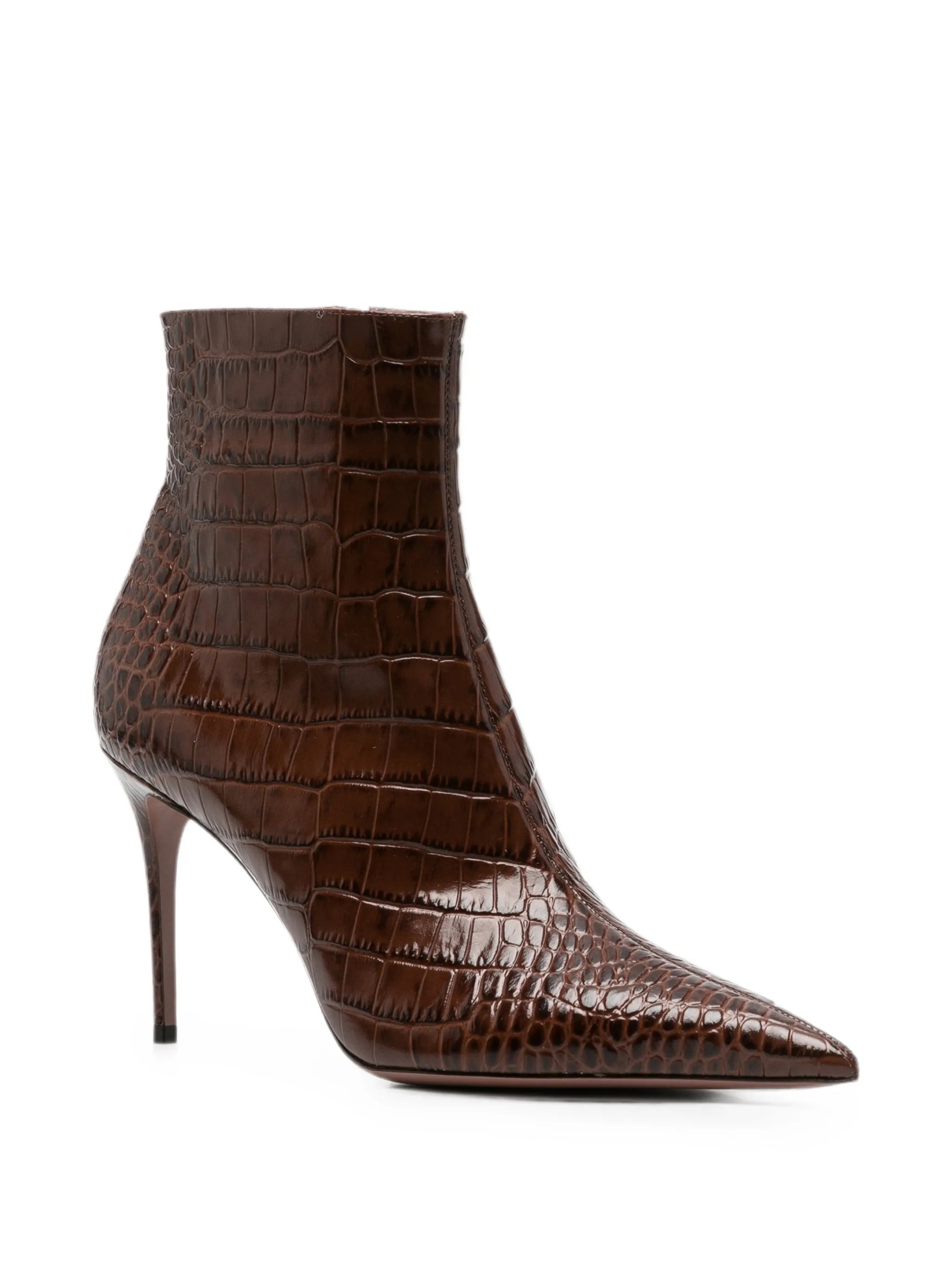 Vera leather ankle boots