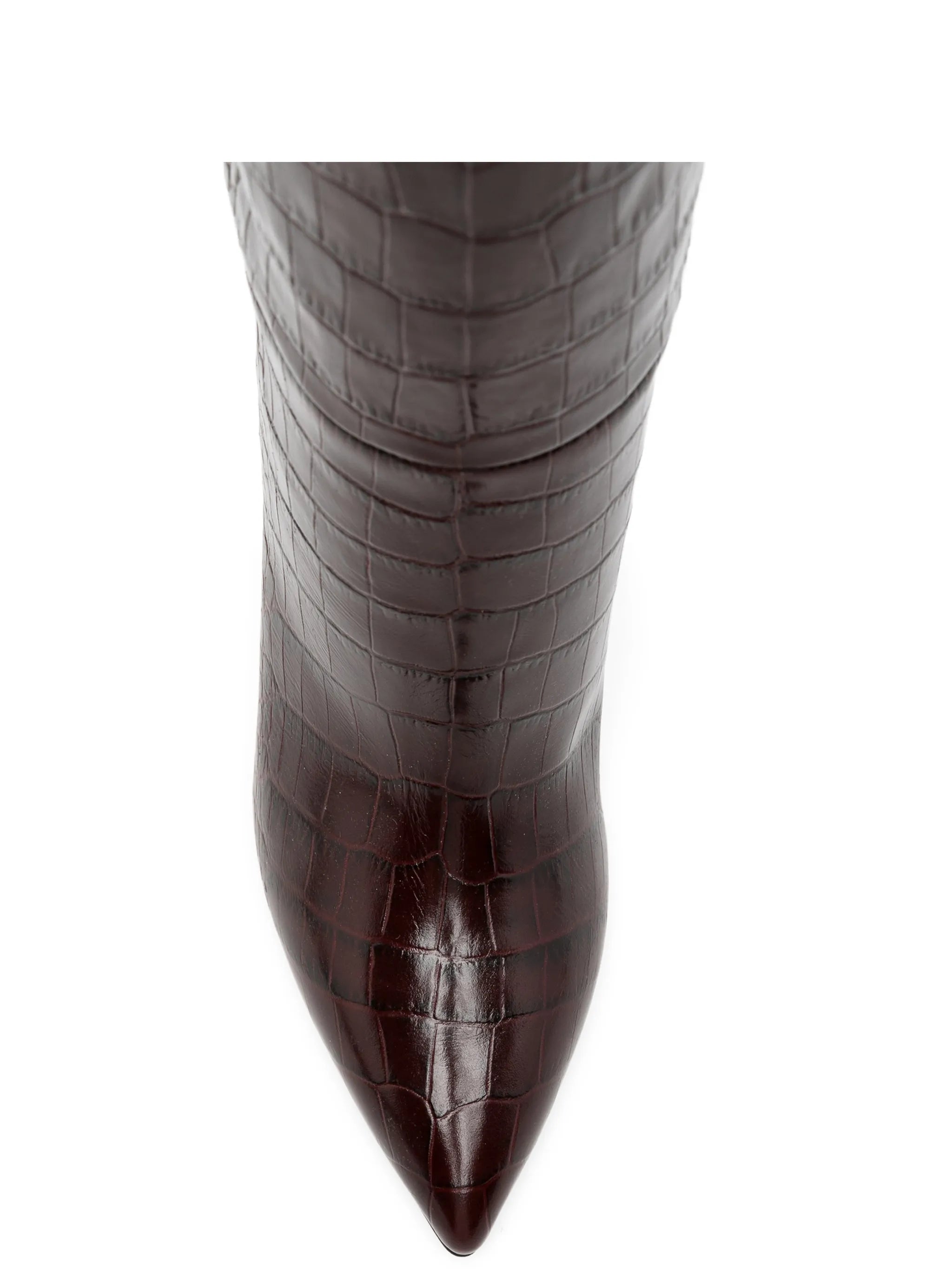 pointed-toe stiletto boots