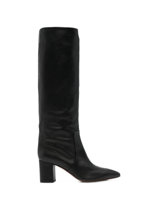 Anja pointed-toe pull-on boots