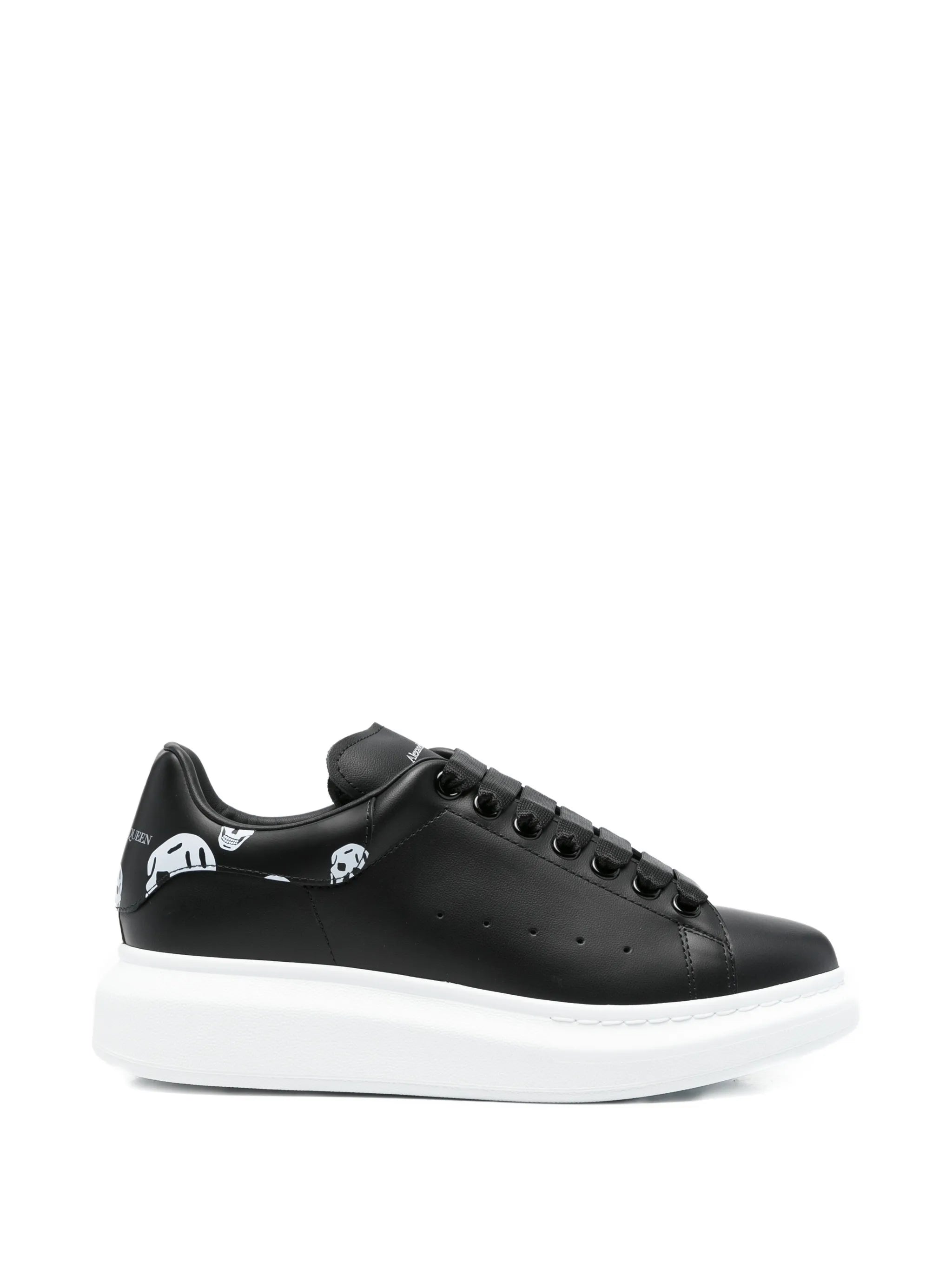 Oversized-sneaker in black/ white