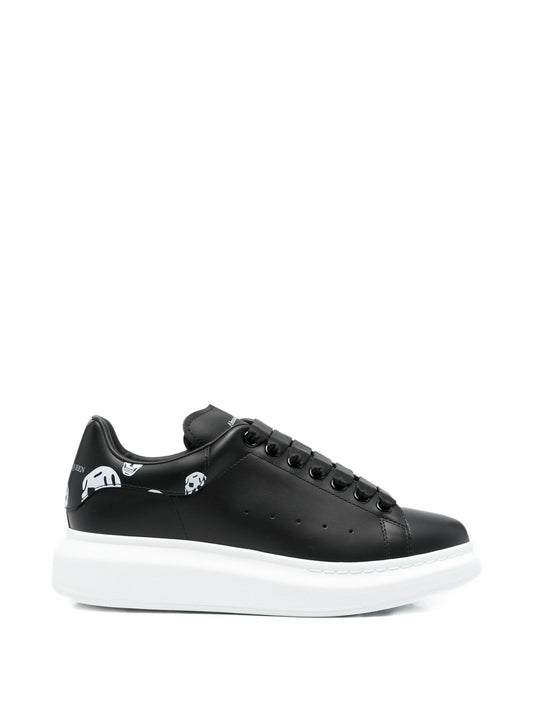 Oversized-sneaker in black/ white