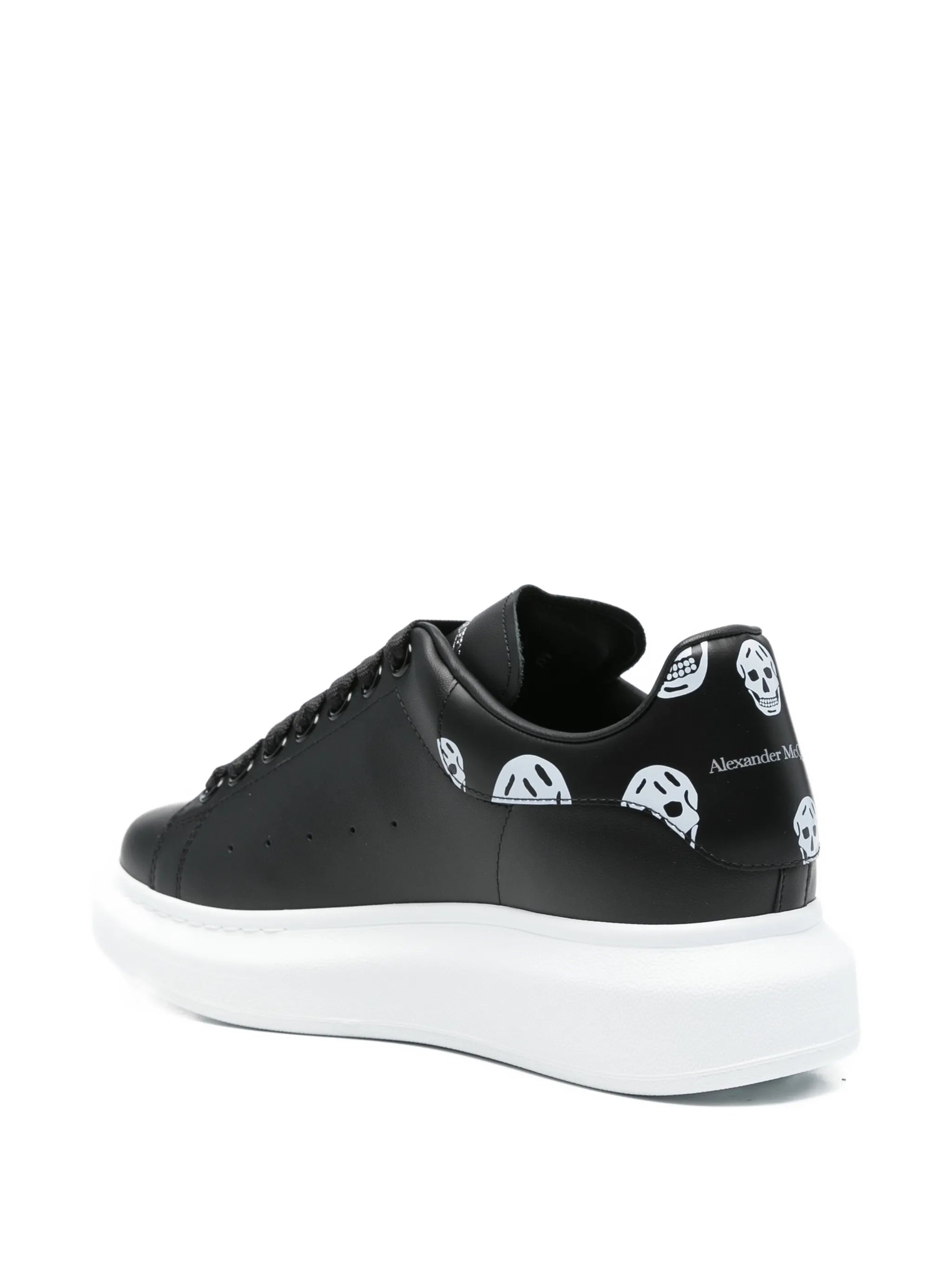Oversized-sneaker in black/ white