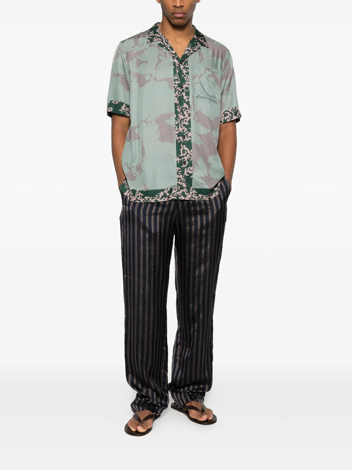 Penny striped trousers