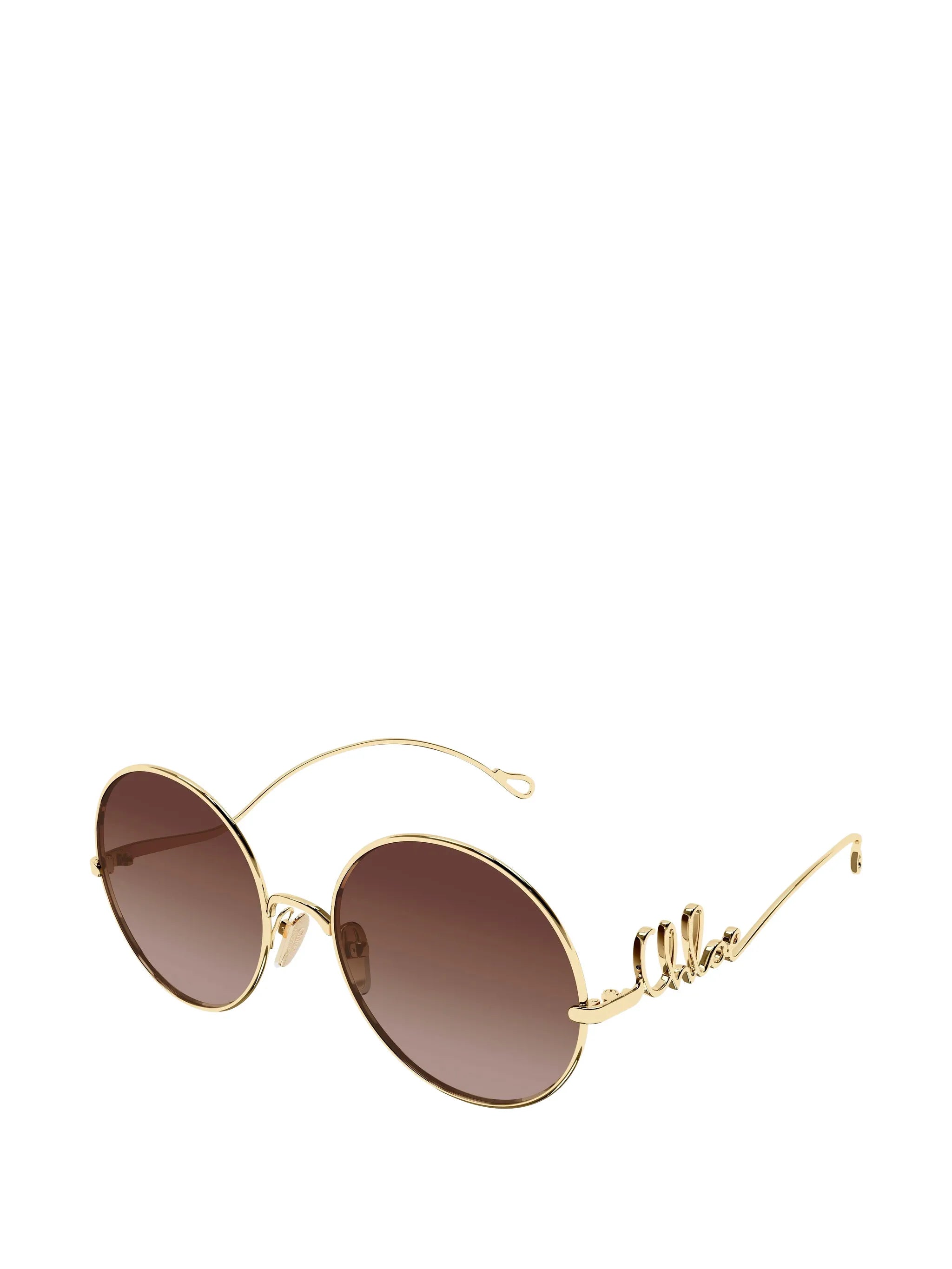 round-frame sunglasses
