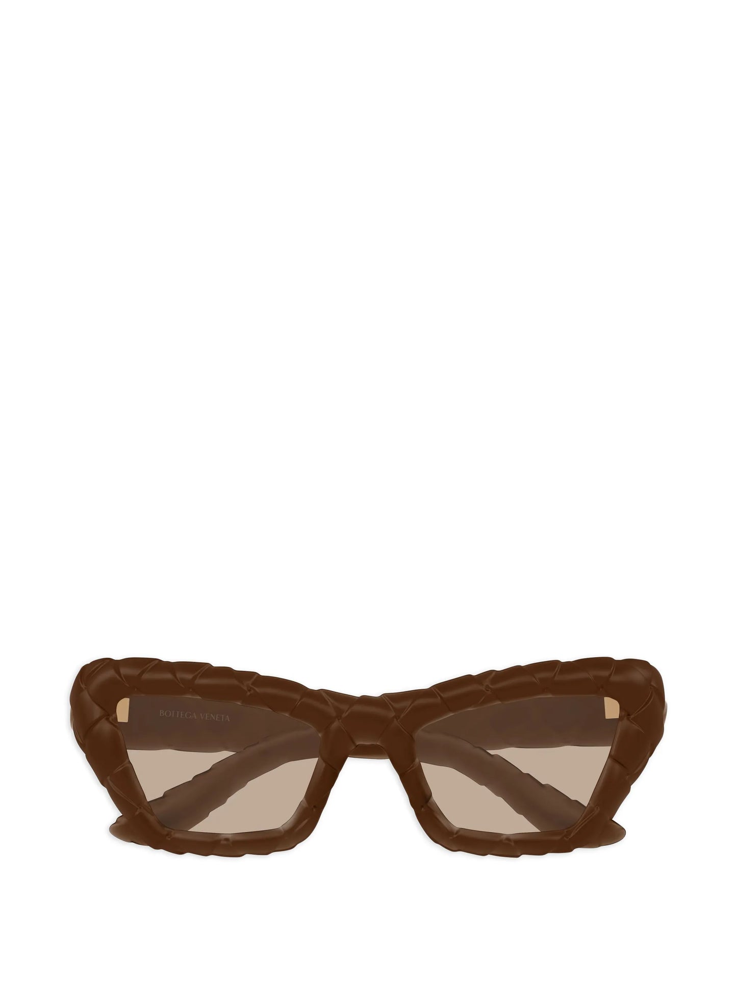 woven cat-eye sunglasses
