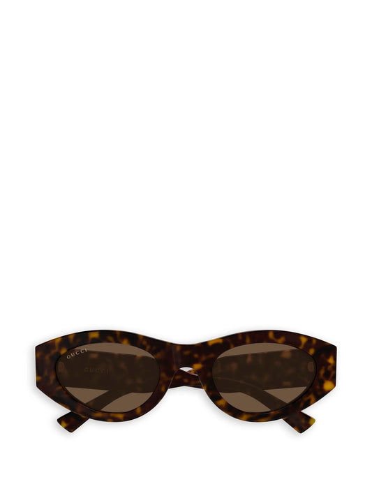 round logo-detail sunglasses