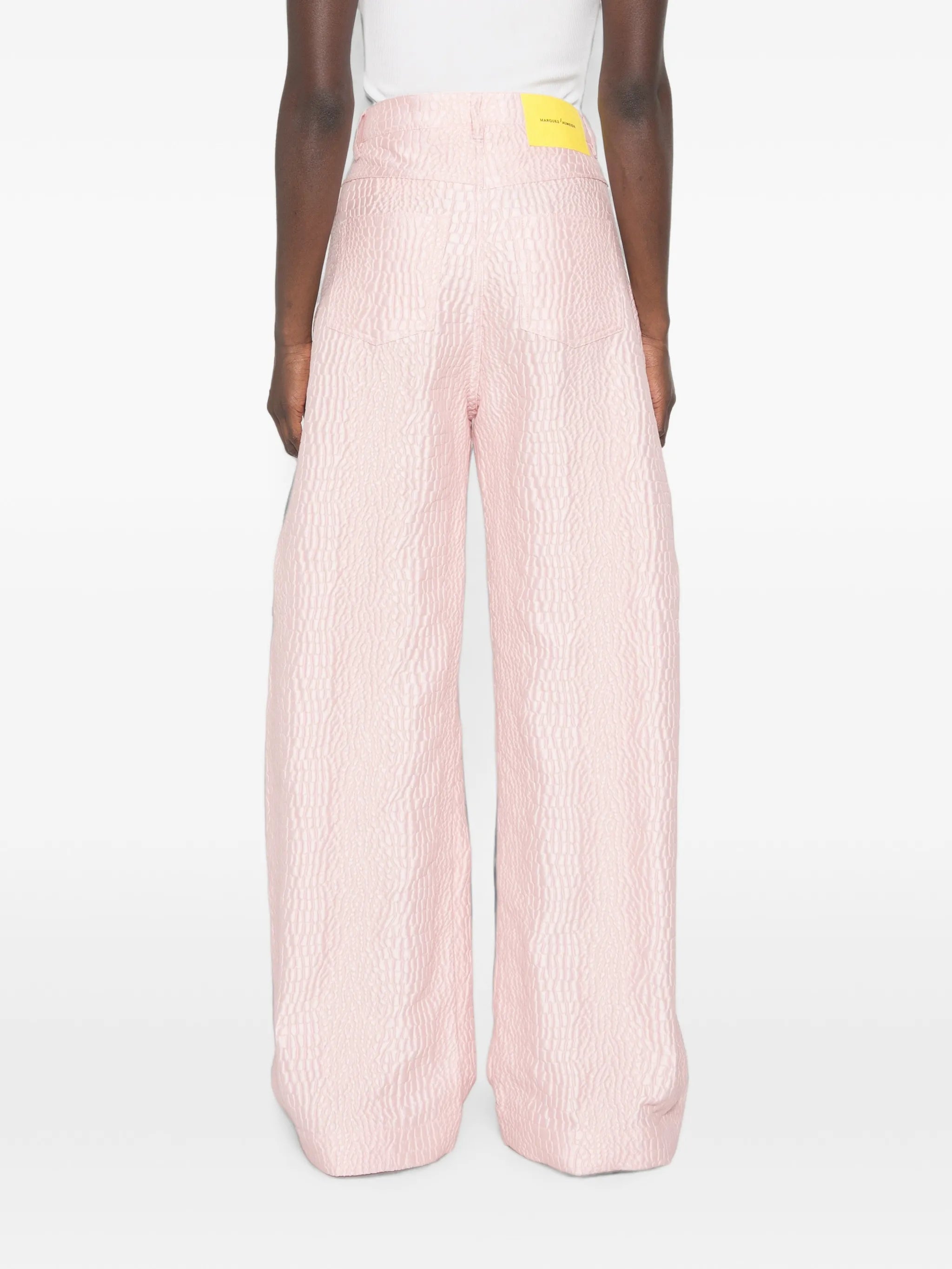 pink trousers