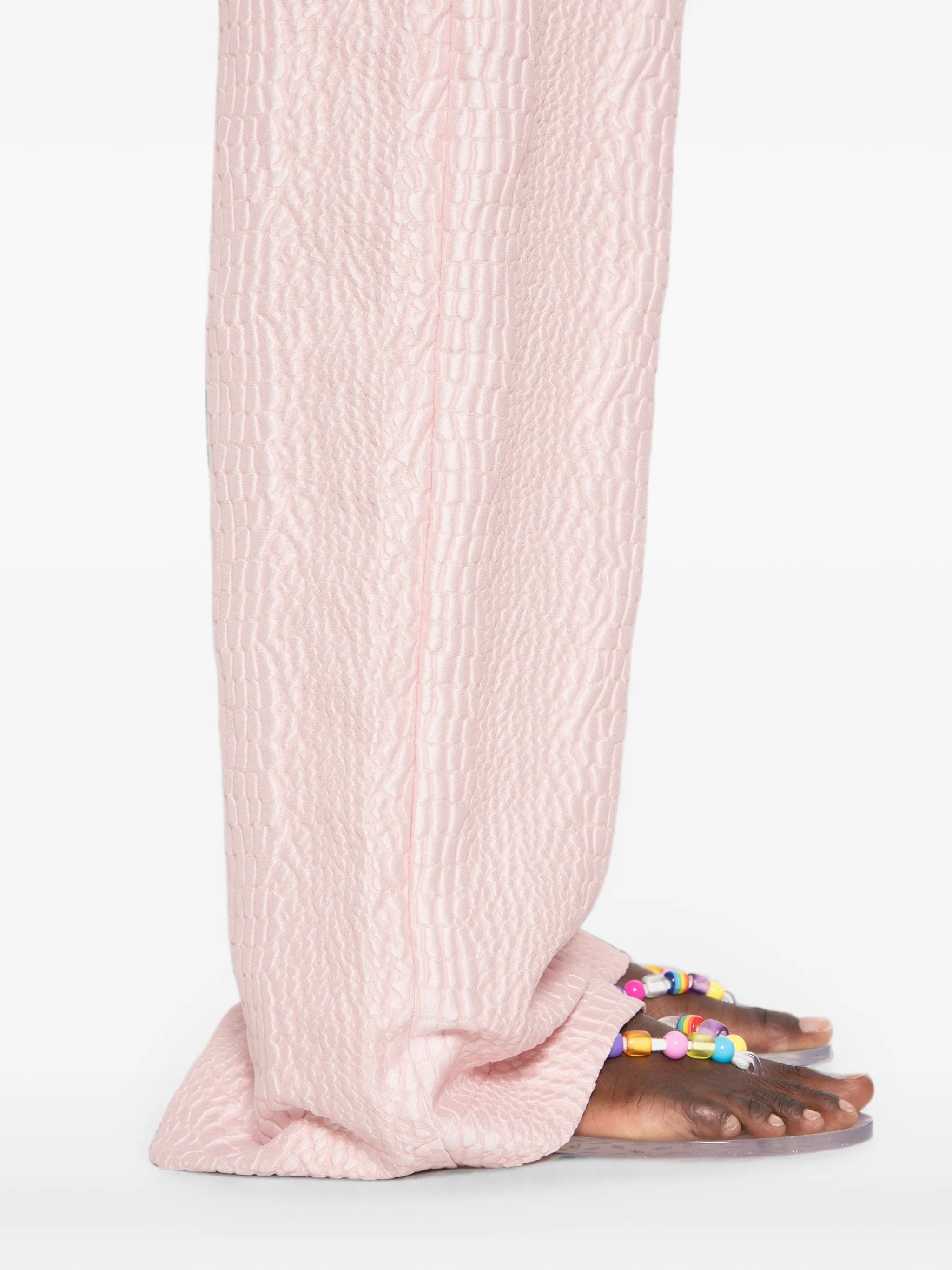 pink trousers