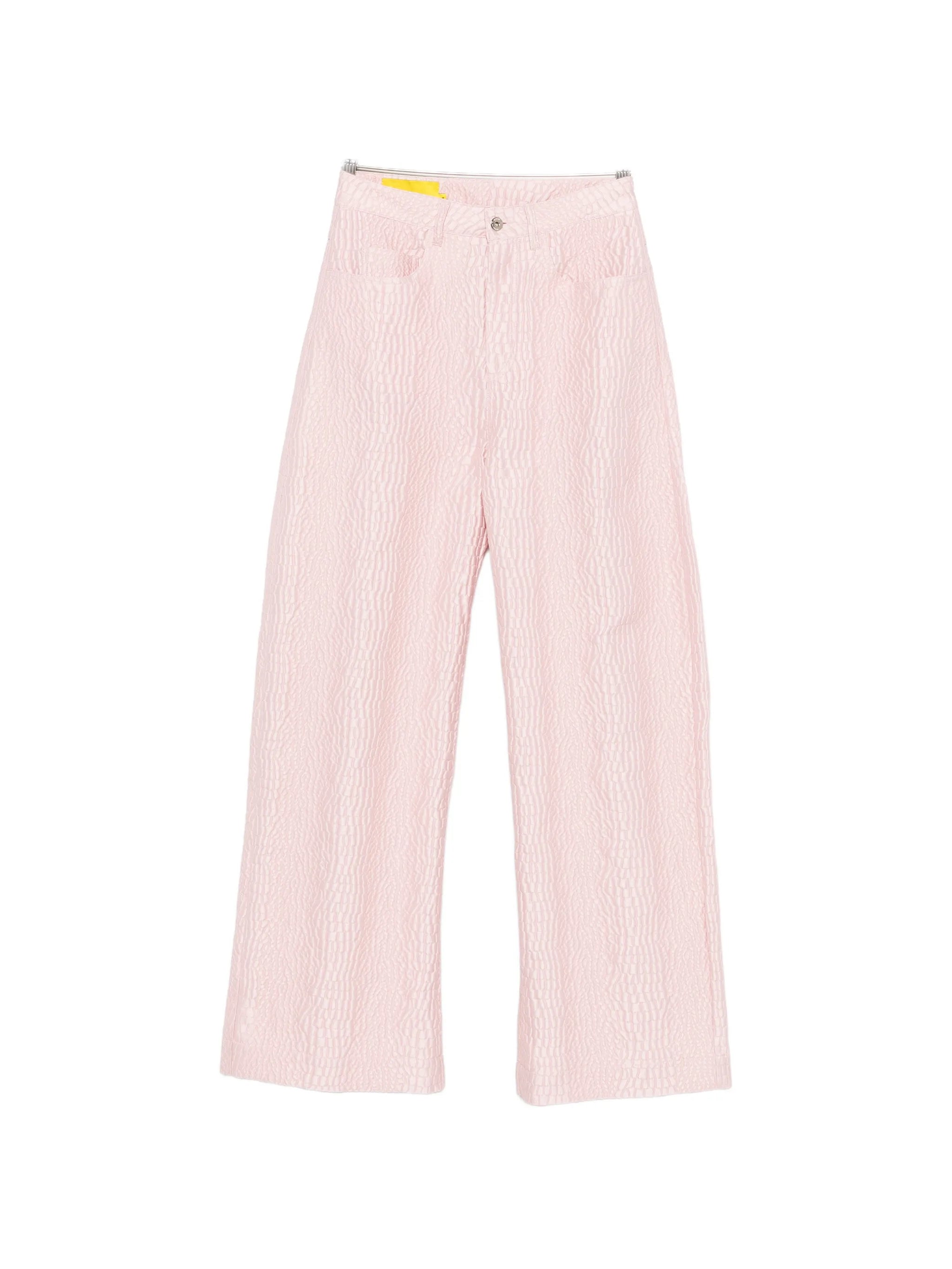 pink trousers
